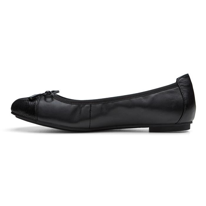 minna ballet flat black