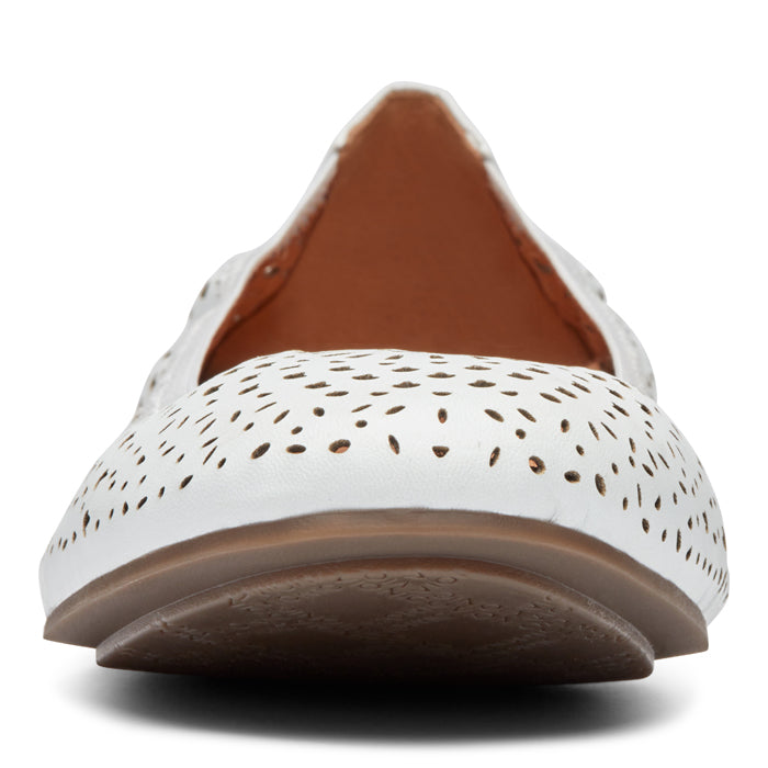 Vionic Robyn Perforated Flat White
