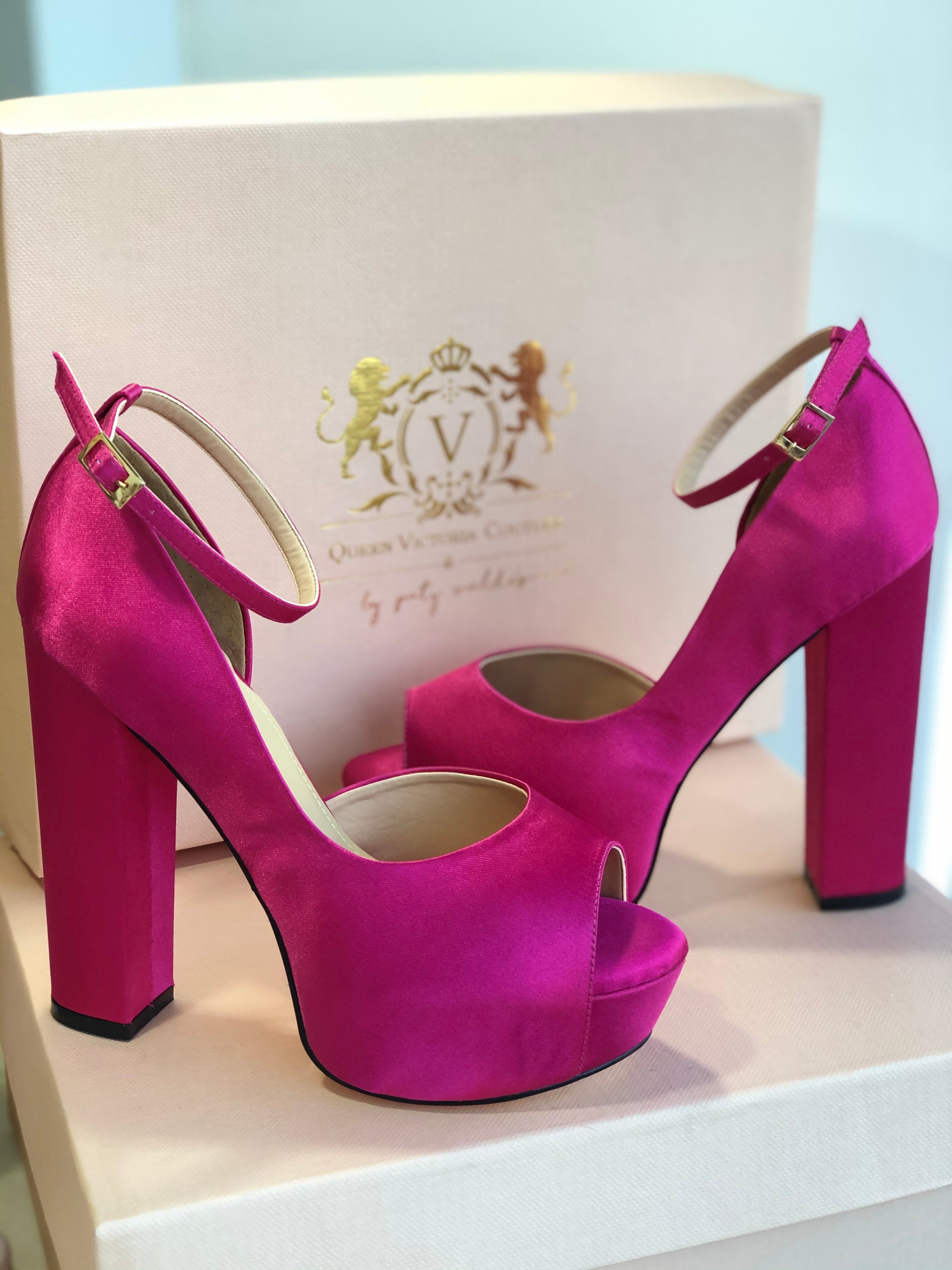 Permuta Rítmico tirar a la basura VALERIA – Queen Victoria Couture Zapatos Personalizados