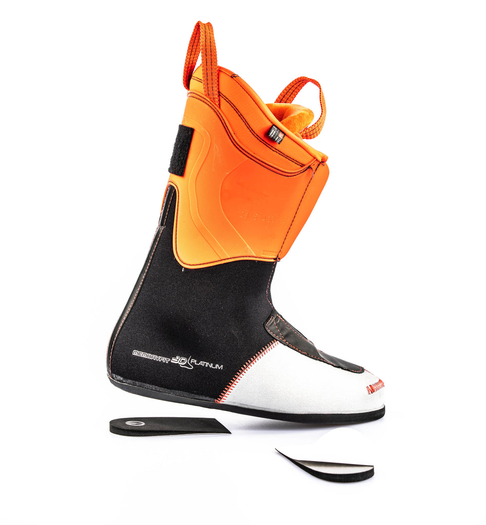 snowboard boot heel wedge