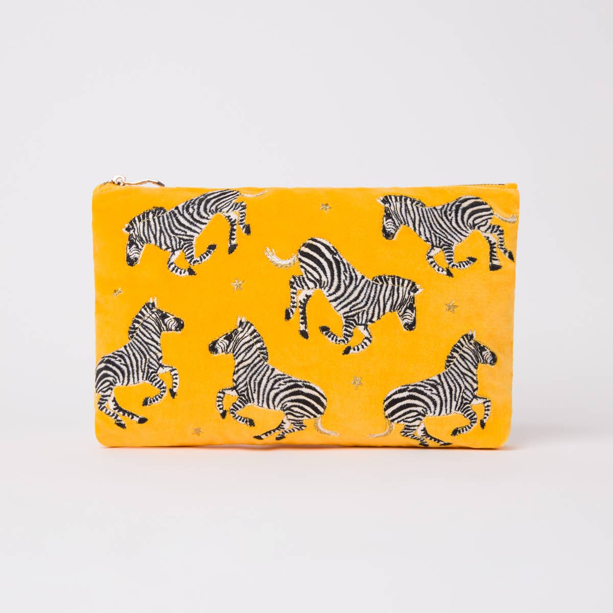 Zebra Velvet Pouch Little Nell Jewellery