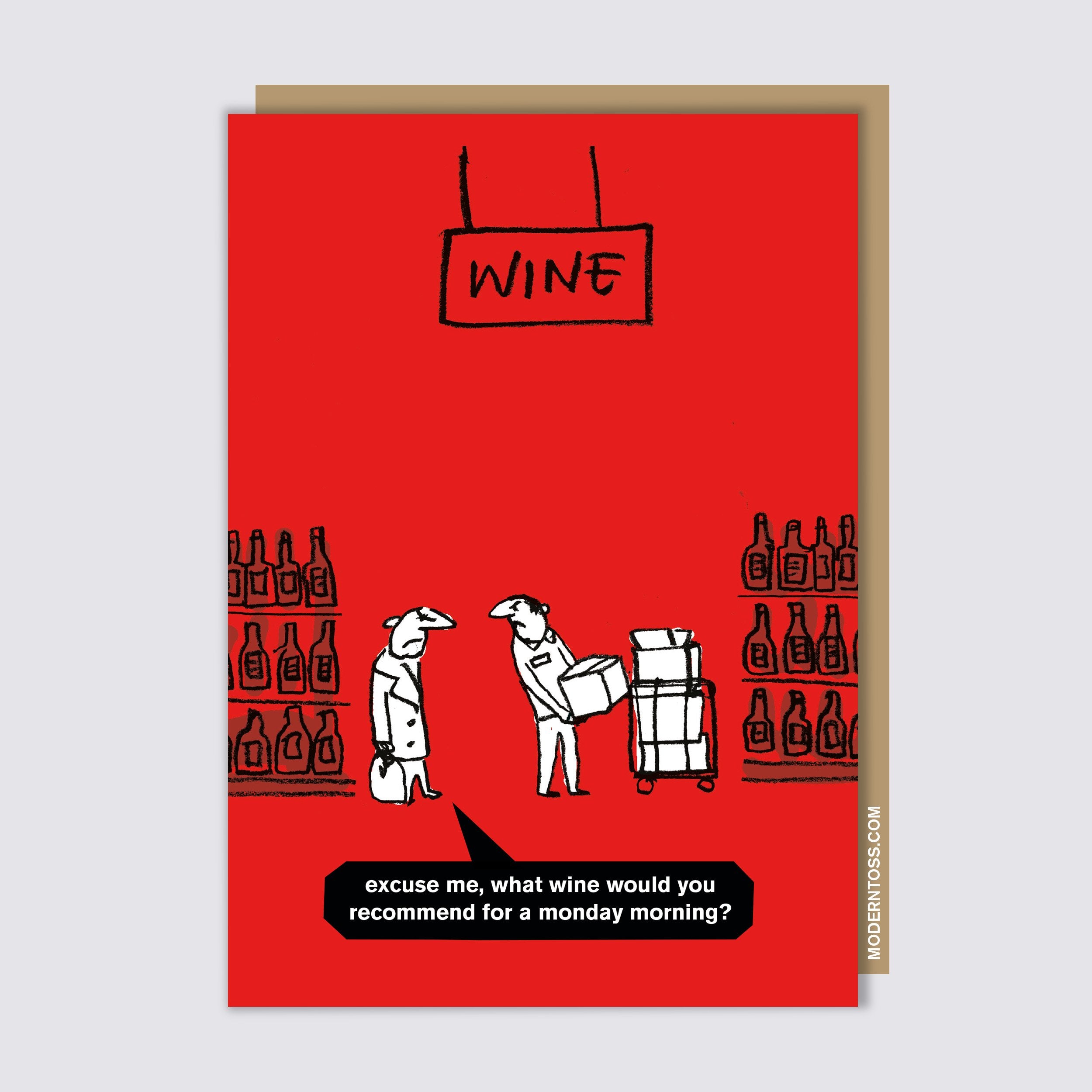 wine card