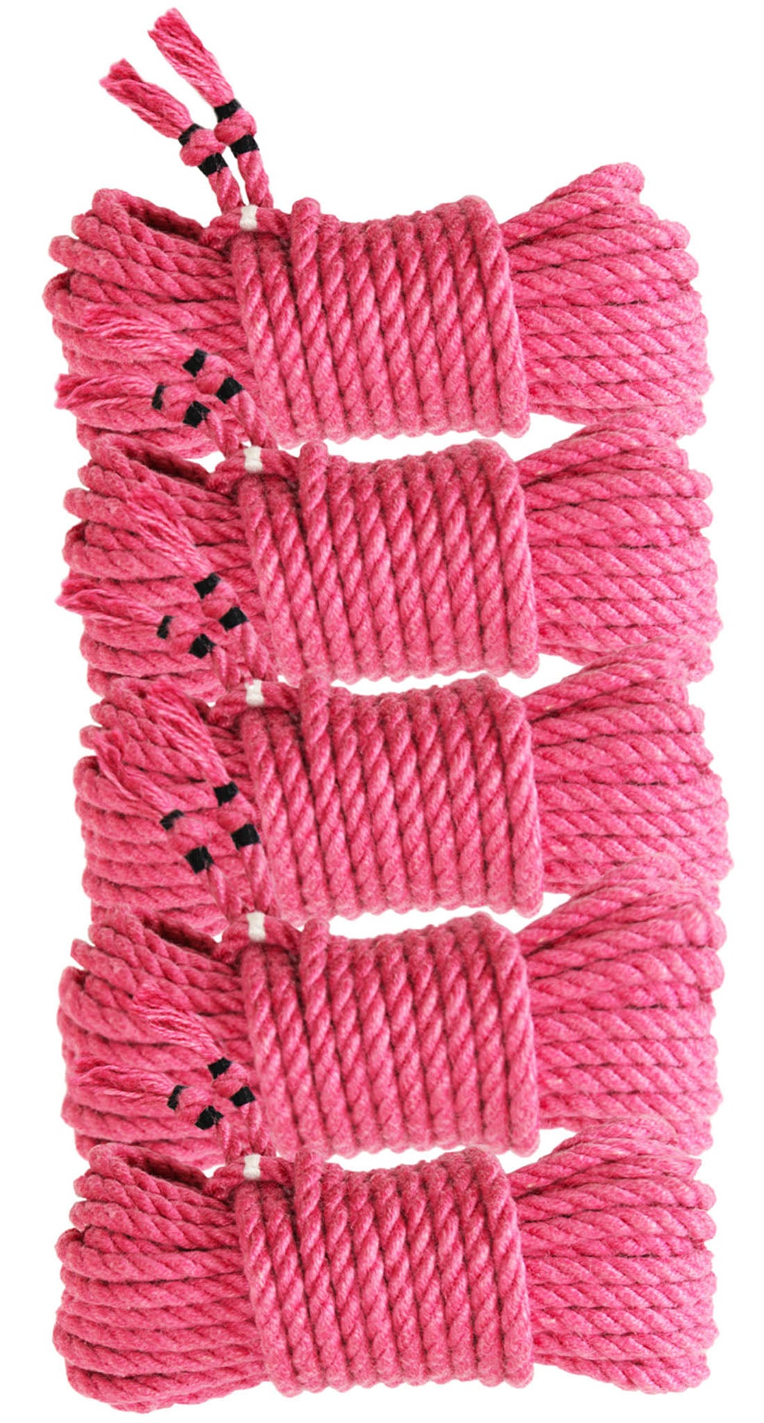 intermediate shibari rope set 2x4m/13,14ft + 4x8m/26,24ft