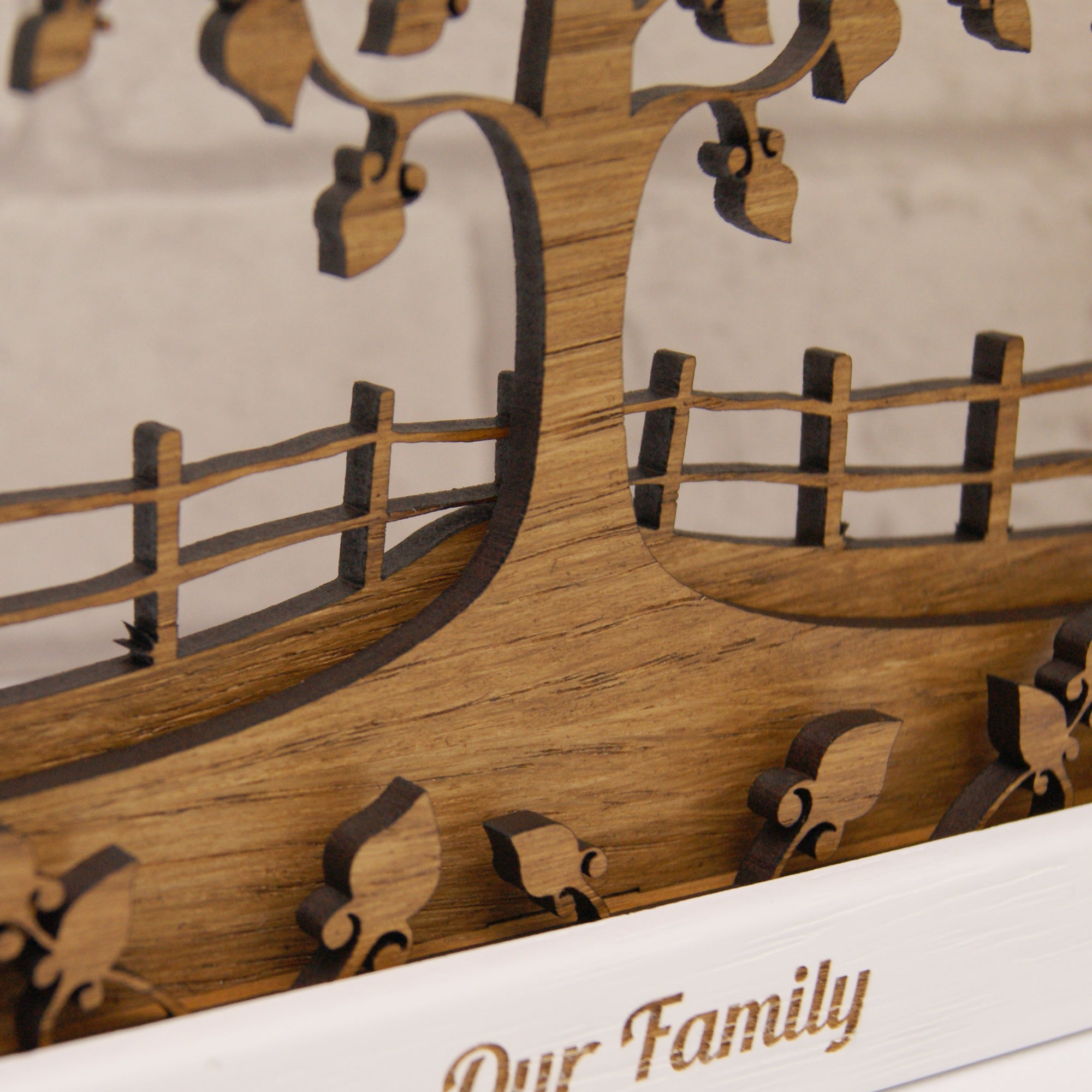 Traditional Personalised Family Tree Wall Art Urban Twist