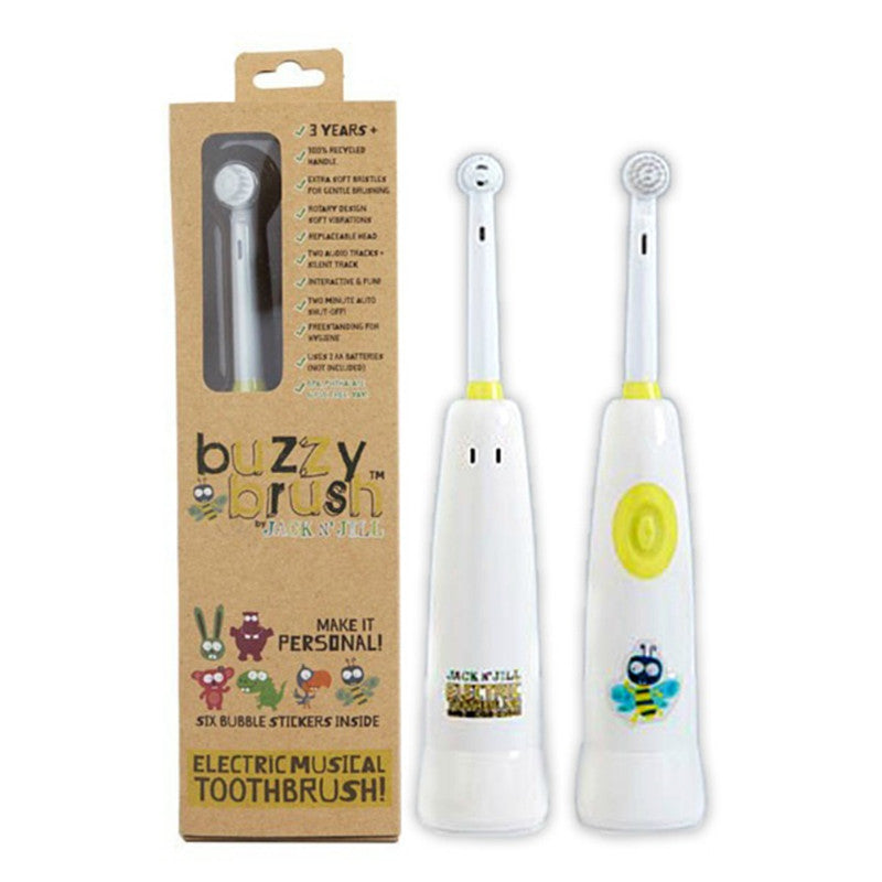 Jack N Jill Buzzy Brush Electric Musical Toothbrush Drvitamins 8392