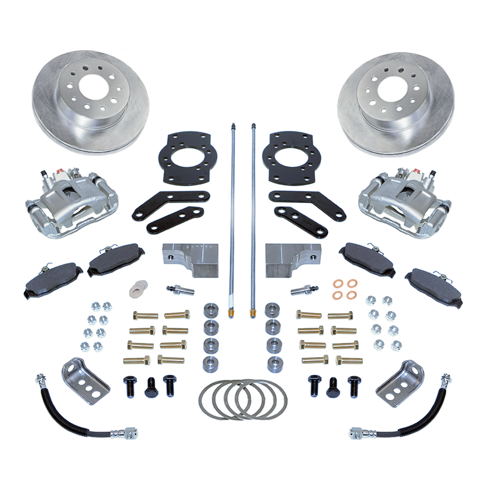 A125-3 Rear Disc Brake Conversion Kit, GM-10 & 12 Bolt