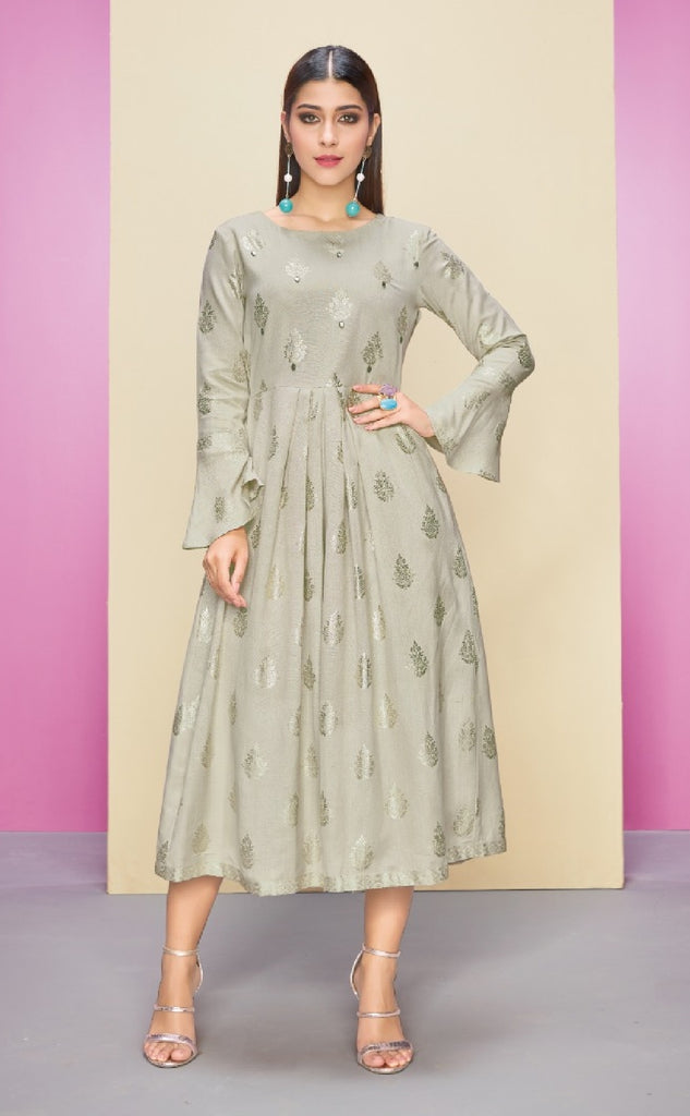 semi formal kurti