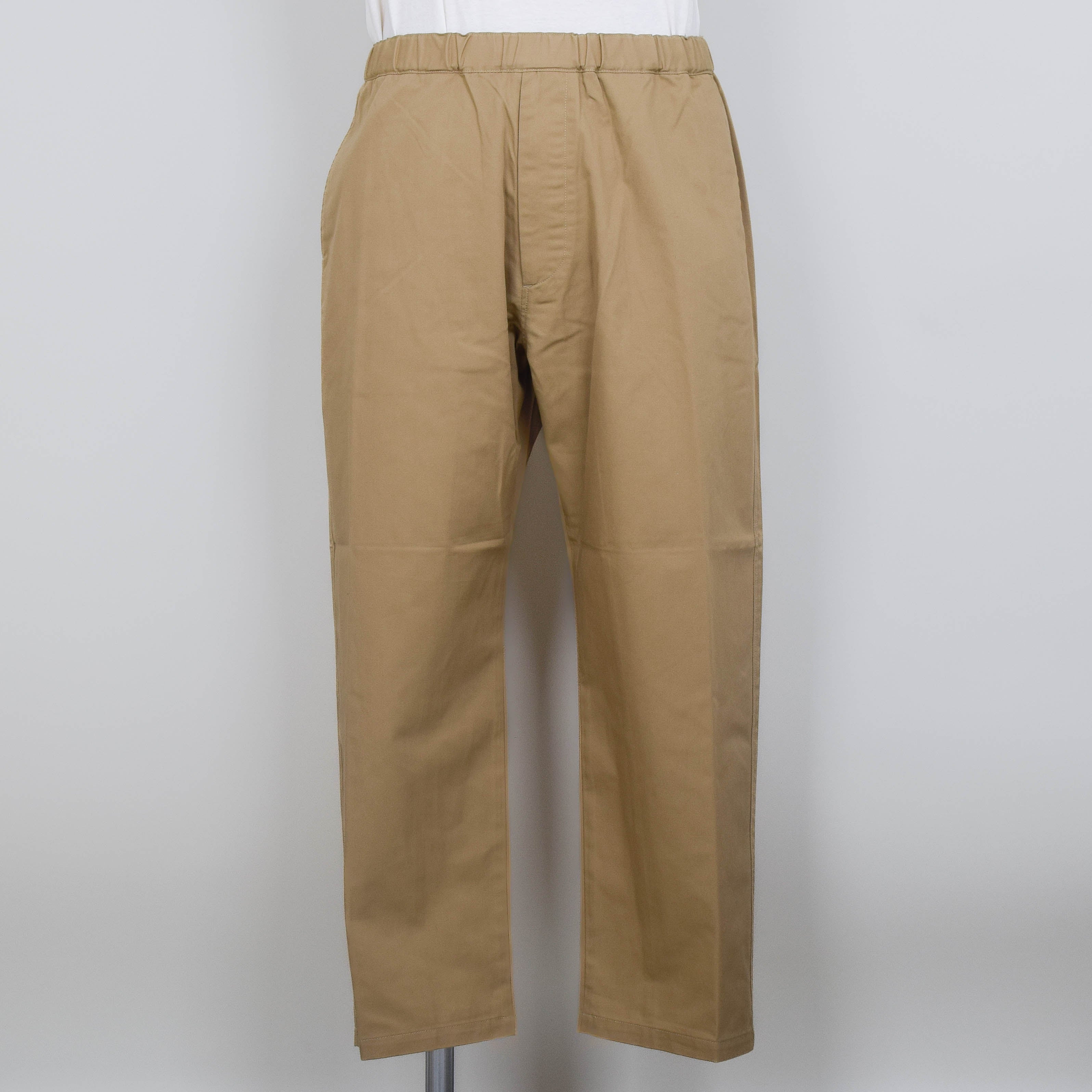 Danton Easy Straight Pants Twill - Beige