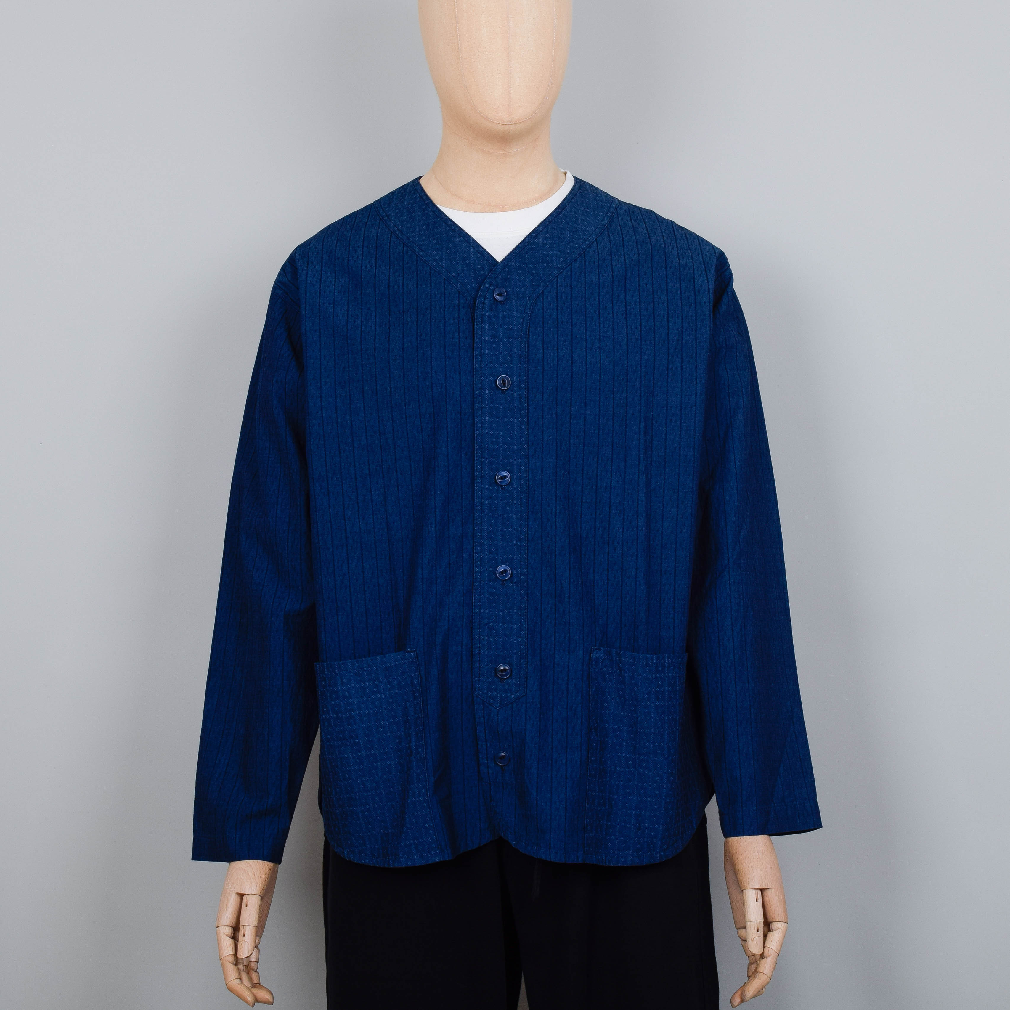 YMC Baseball Shirt - Indigo