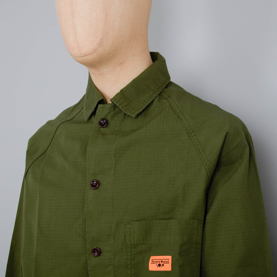 Service Works Canvas Coverall Jacket - Olive – Liquor Store