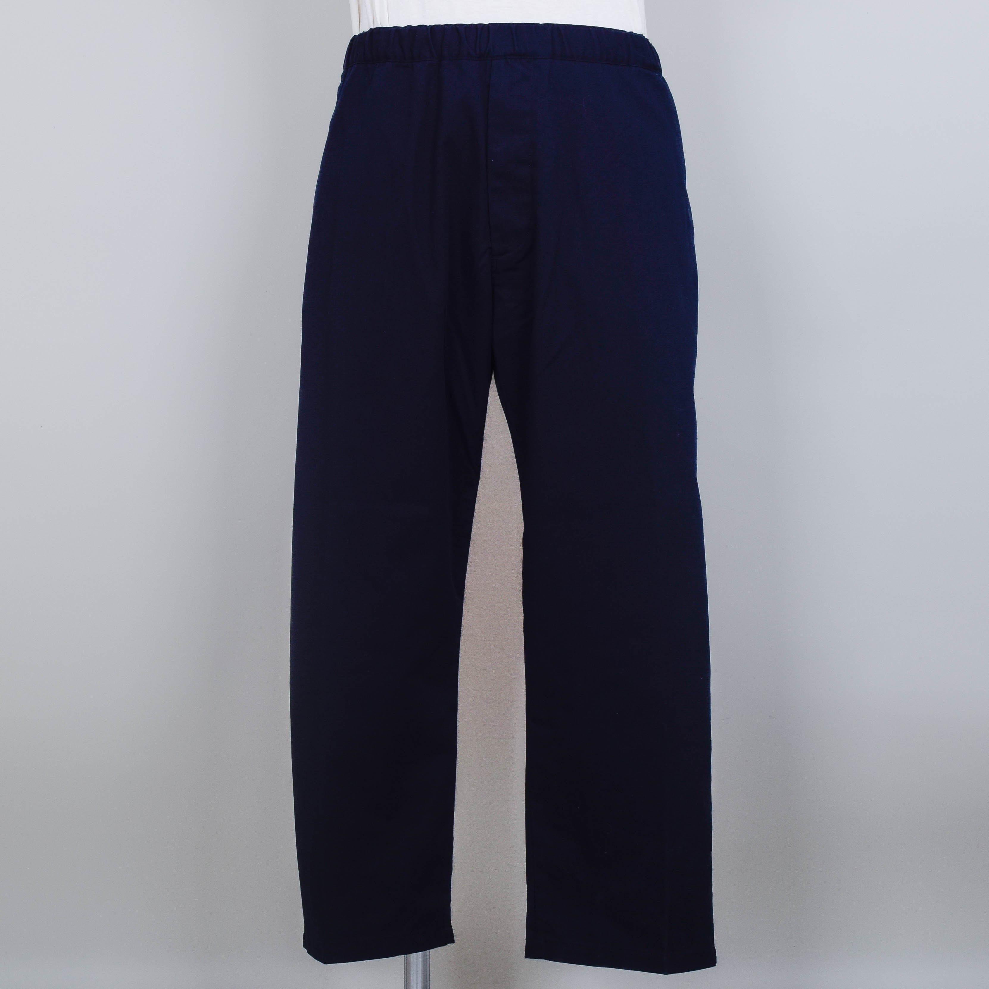 Danton Easy Straight Pants Twill - Navy