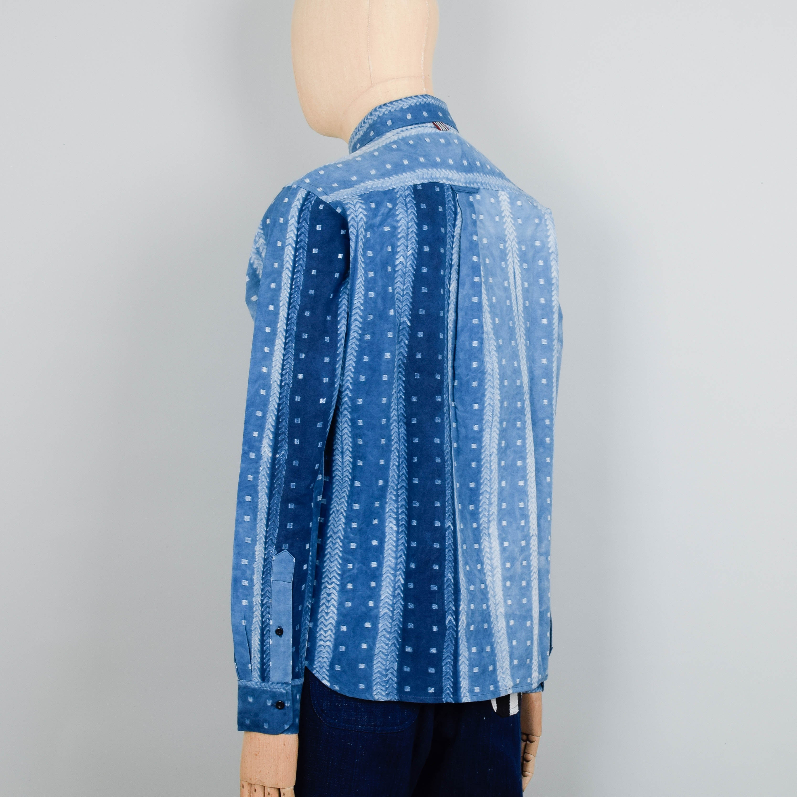 Kardo Ryan Shirt - Shibori Indigo