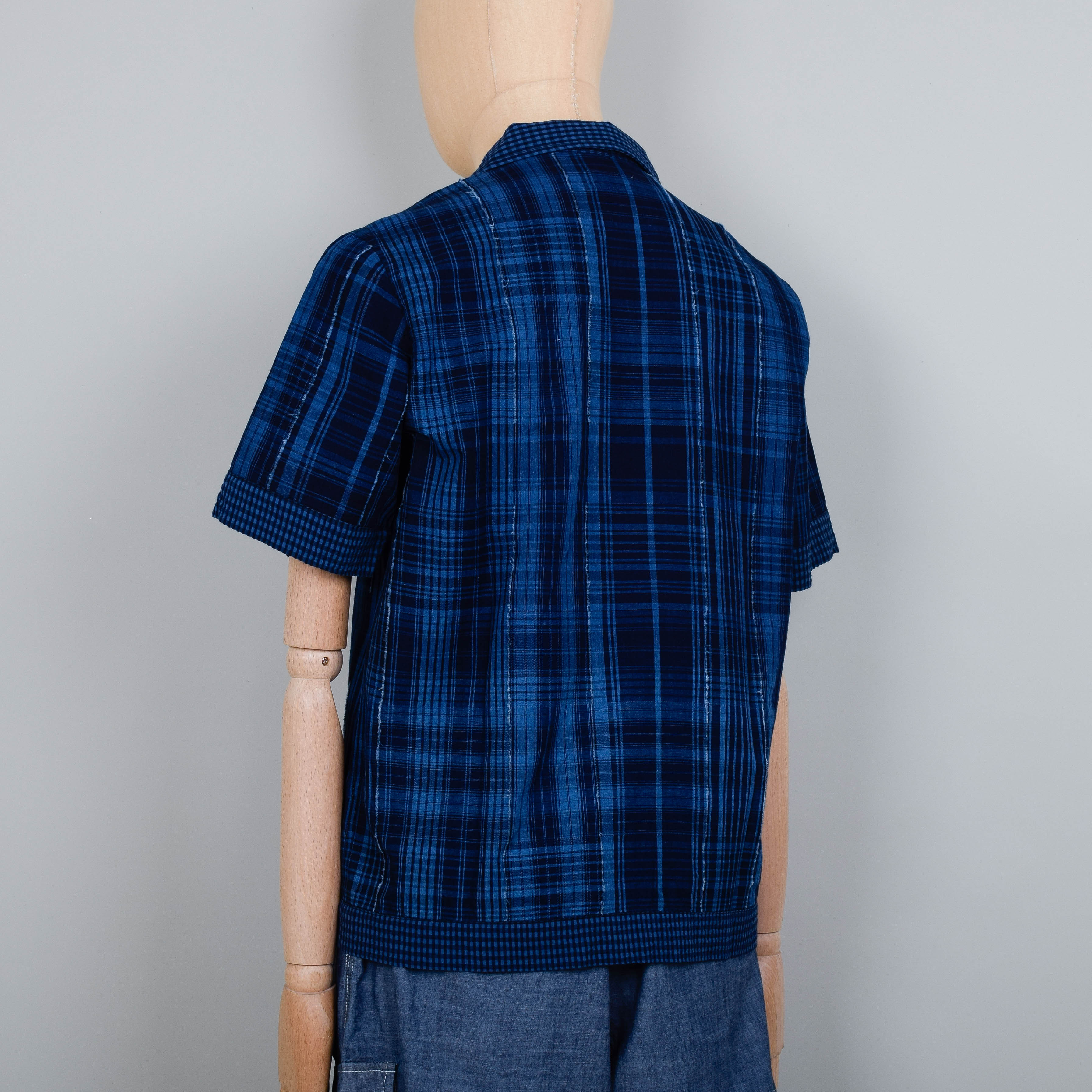 Universal Works Border Road Shirt - Indigo