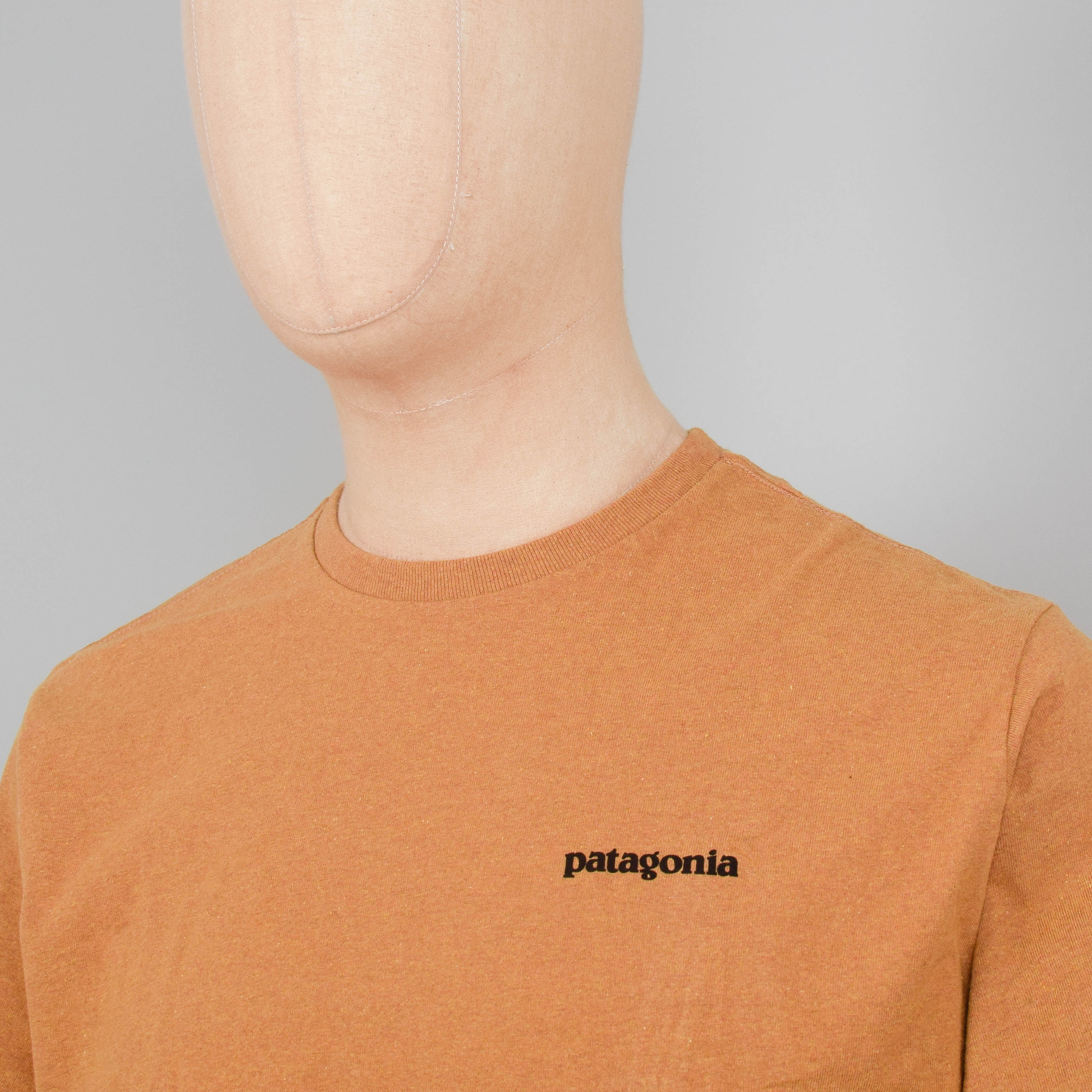 Patagonia P-6 Logo Responsibili Tee - Golden Caramel