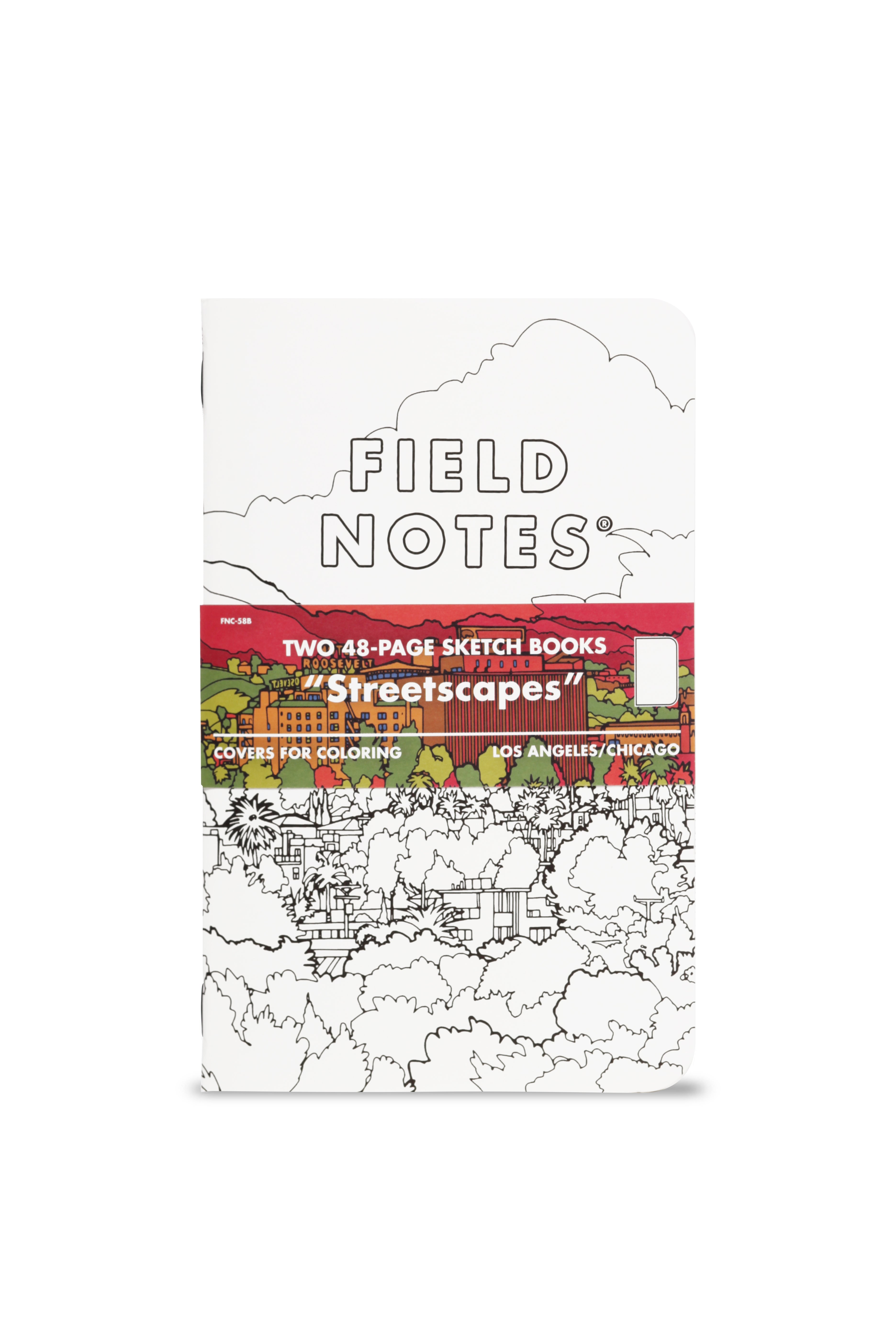  Field Notes 'Streetscapes' 2-Pack - Los Angeles/Chicago