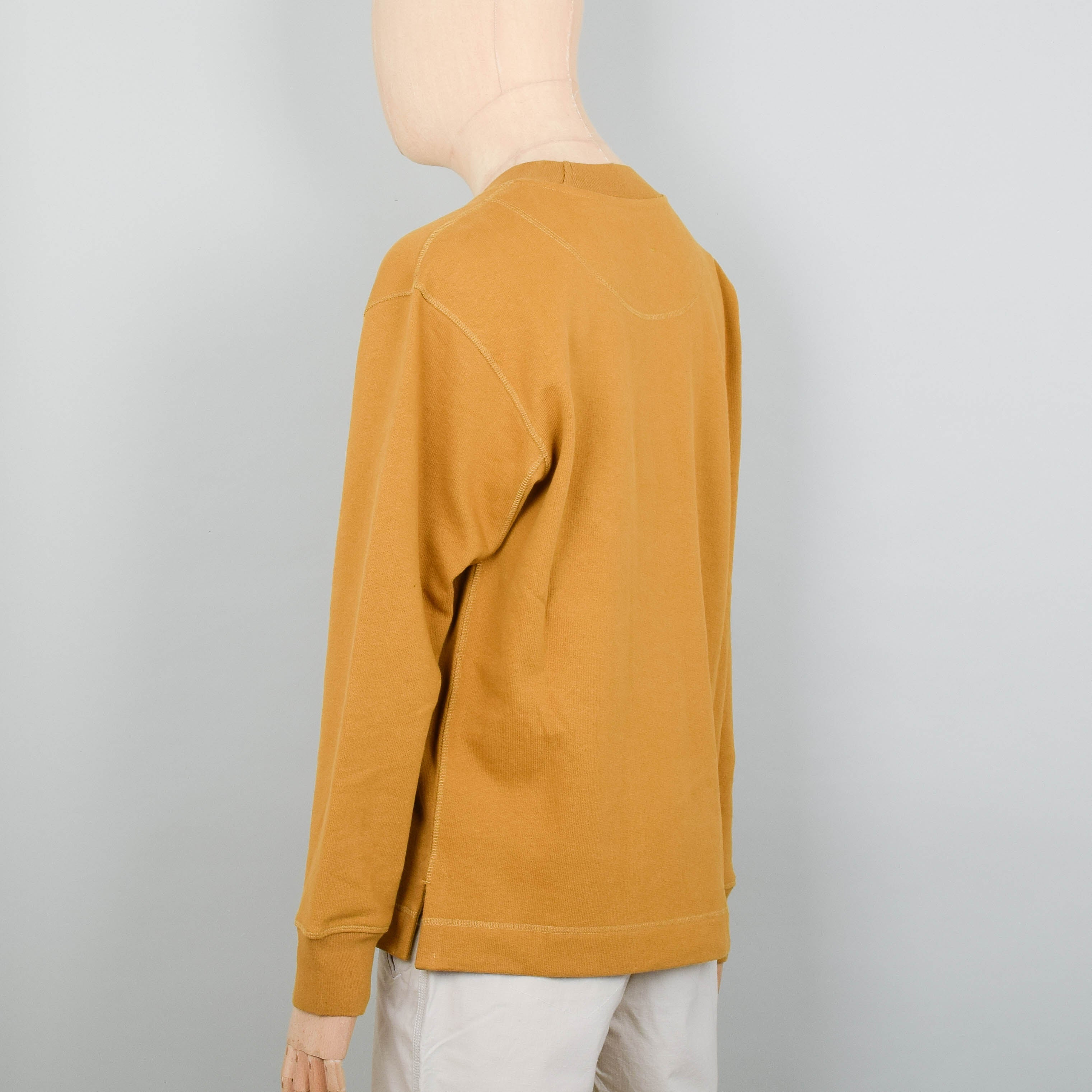 MHL Flat Hem Sweatshirt - Mustard