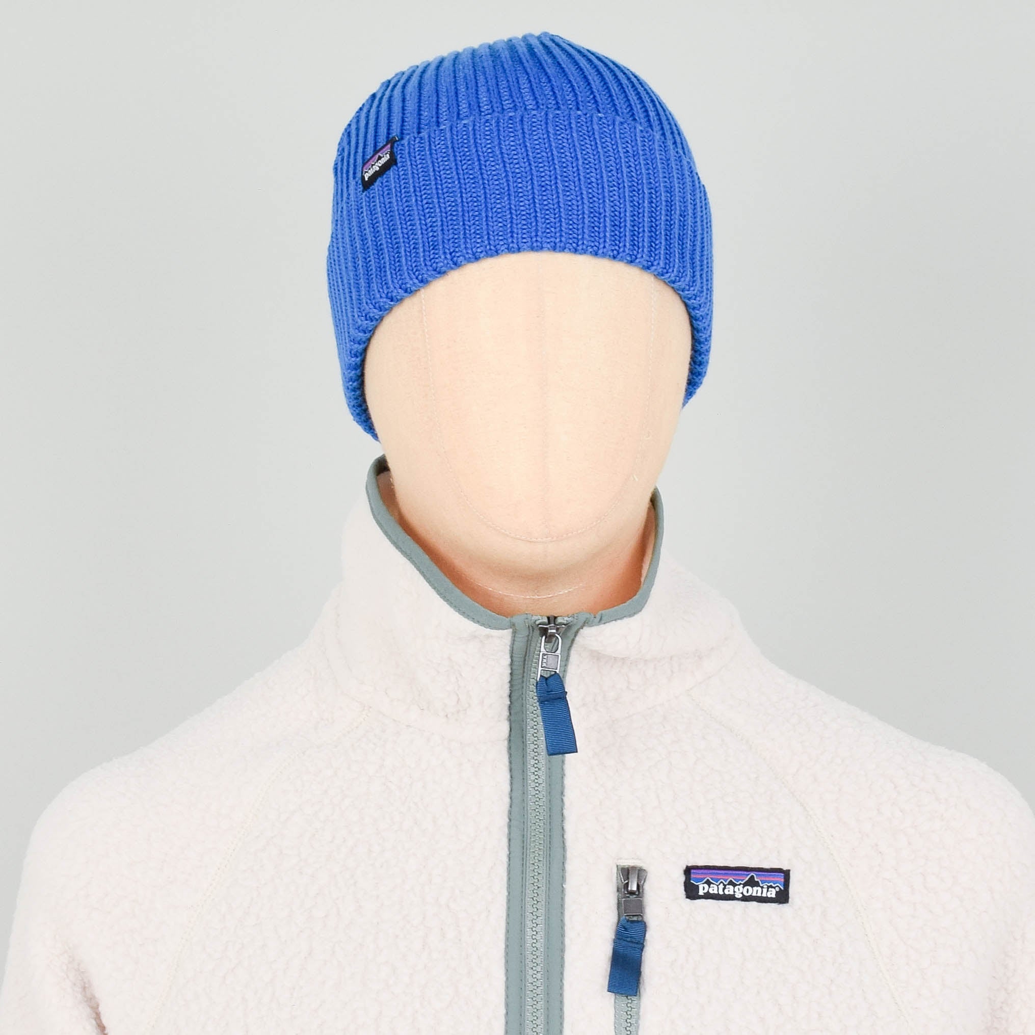 Patagonia Fishermans Rolled Beanie - Alpine Blue