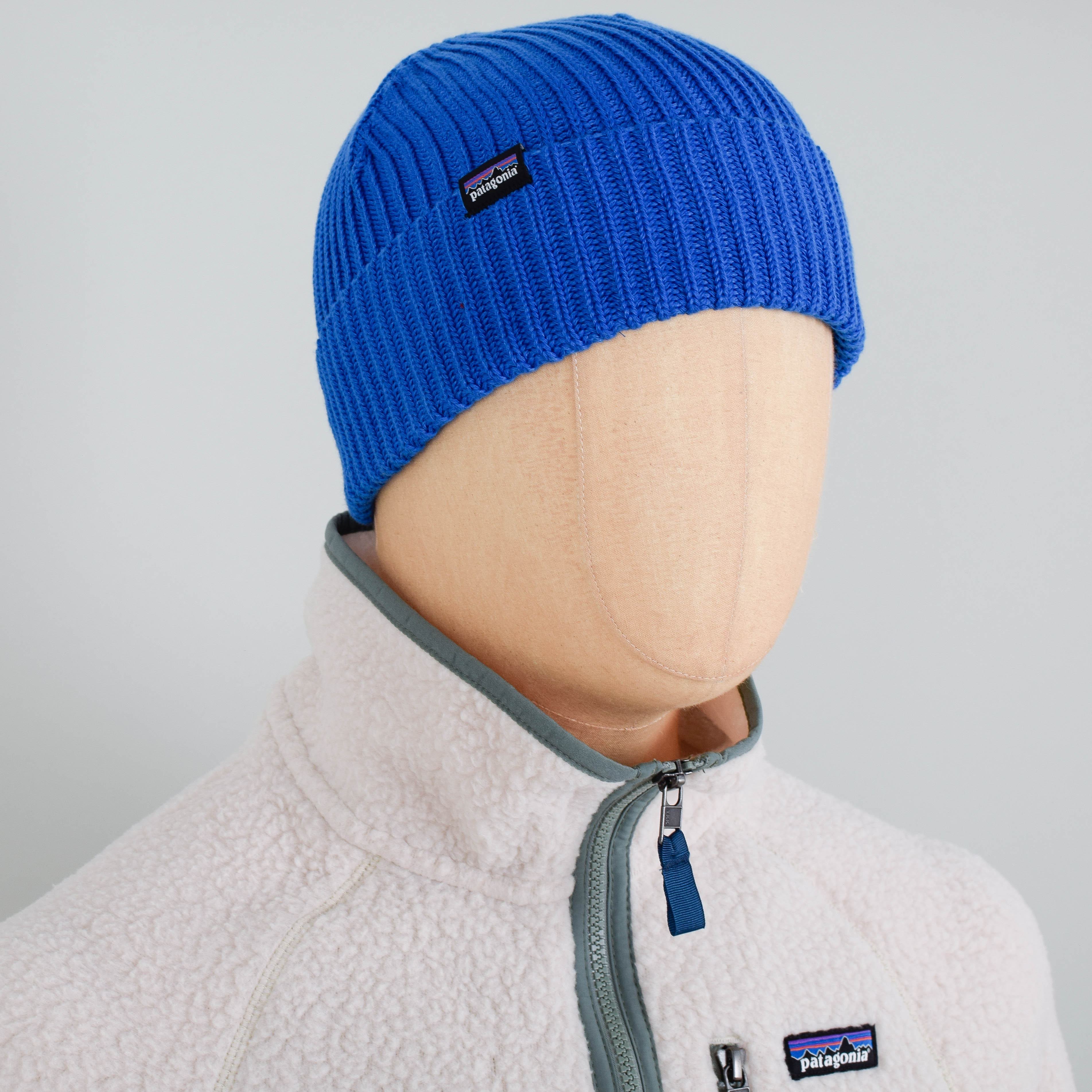 Patagonia Fishermans Rolled Beanie - Alpine Blue