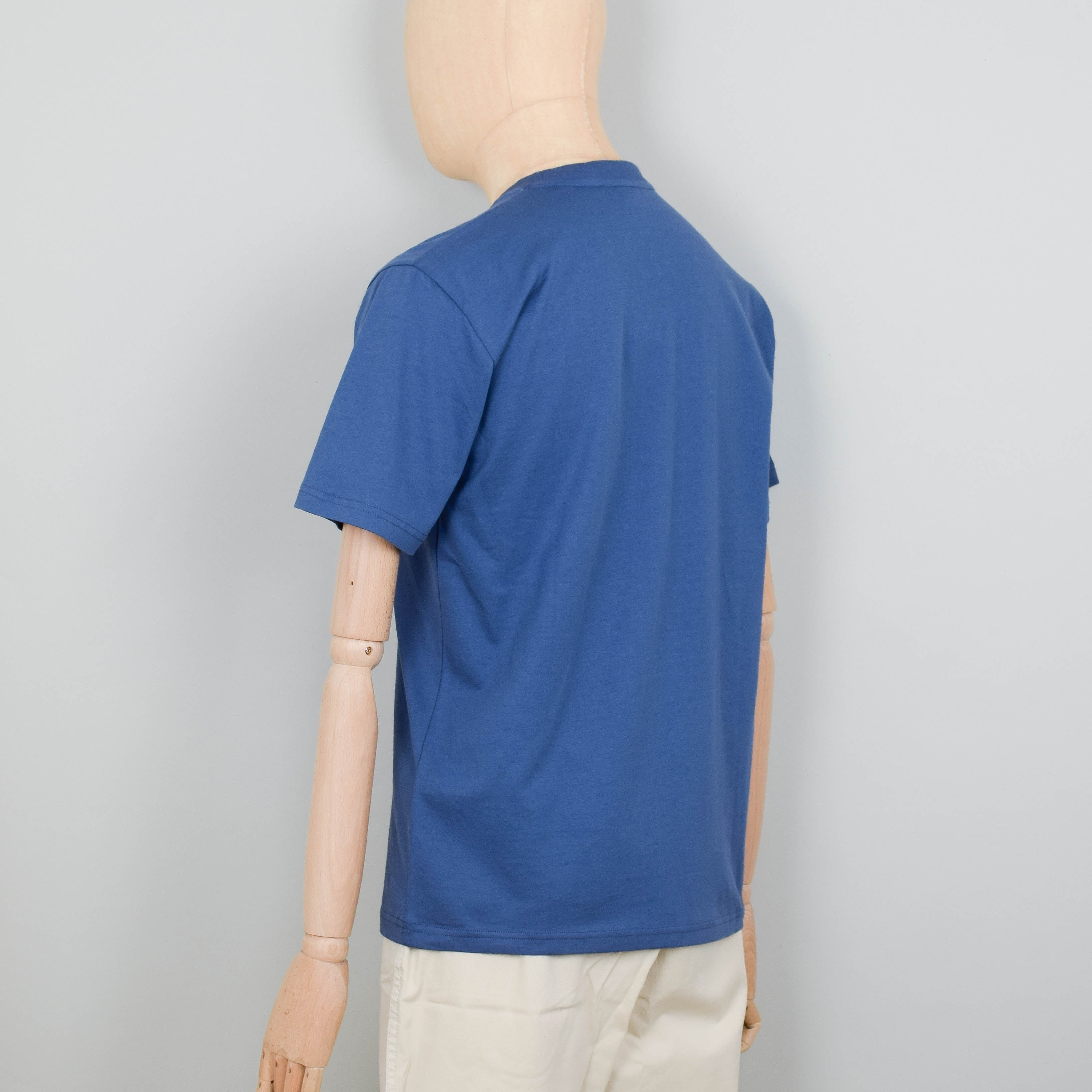 Norse Projects Johannes Standard Pocket SS T-Shirt - Calcite Blue