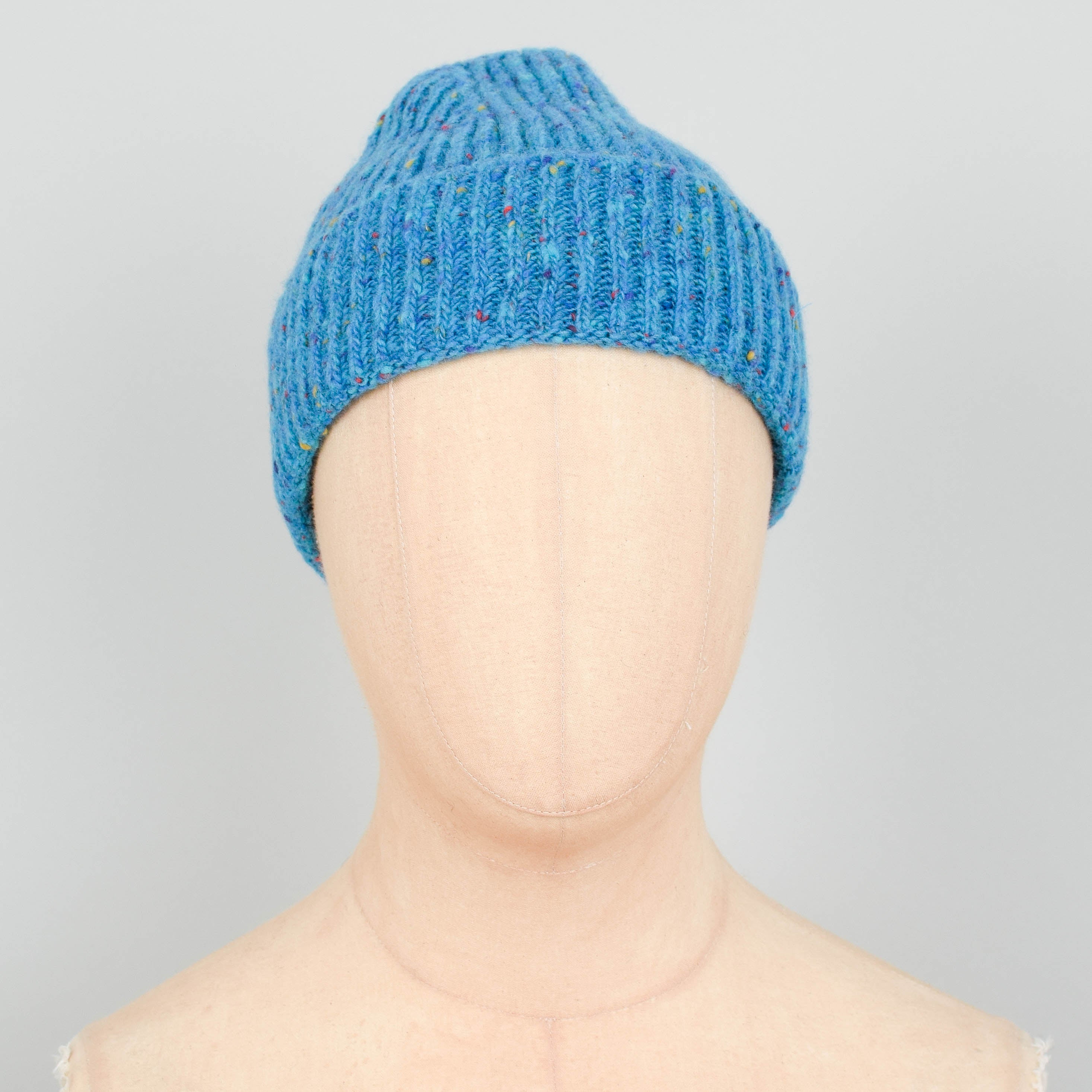 Donegal Beanie - Peacock