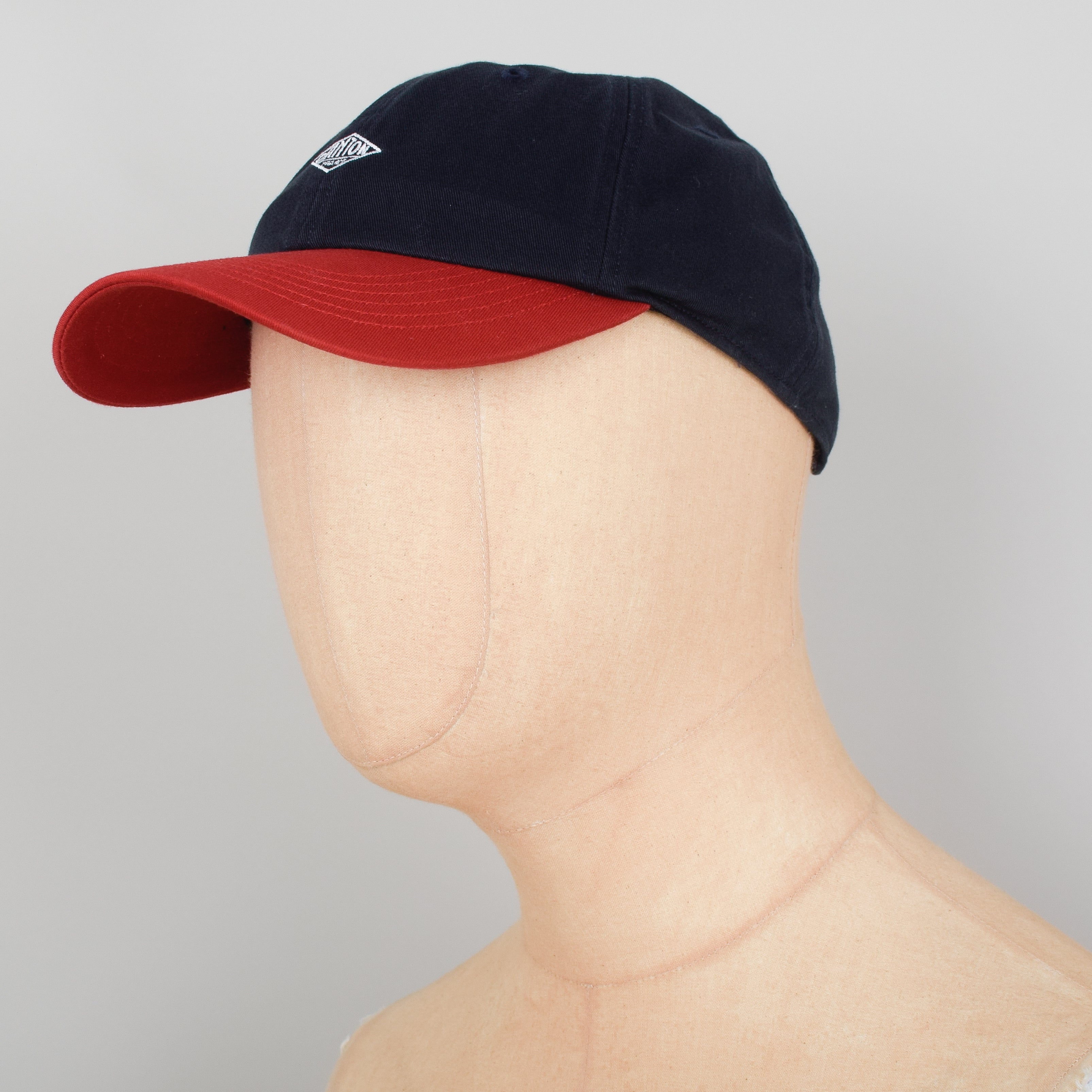 Danton 6 Panel Cap - Navy x Red