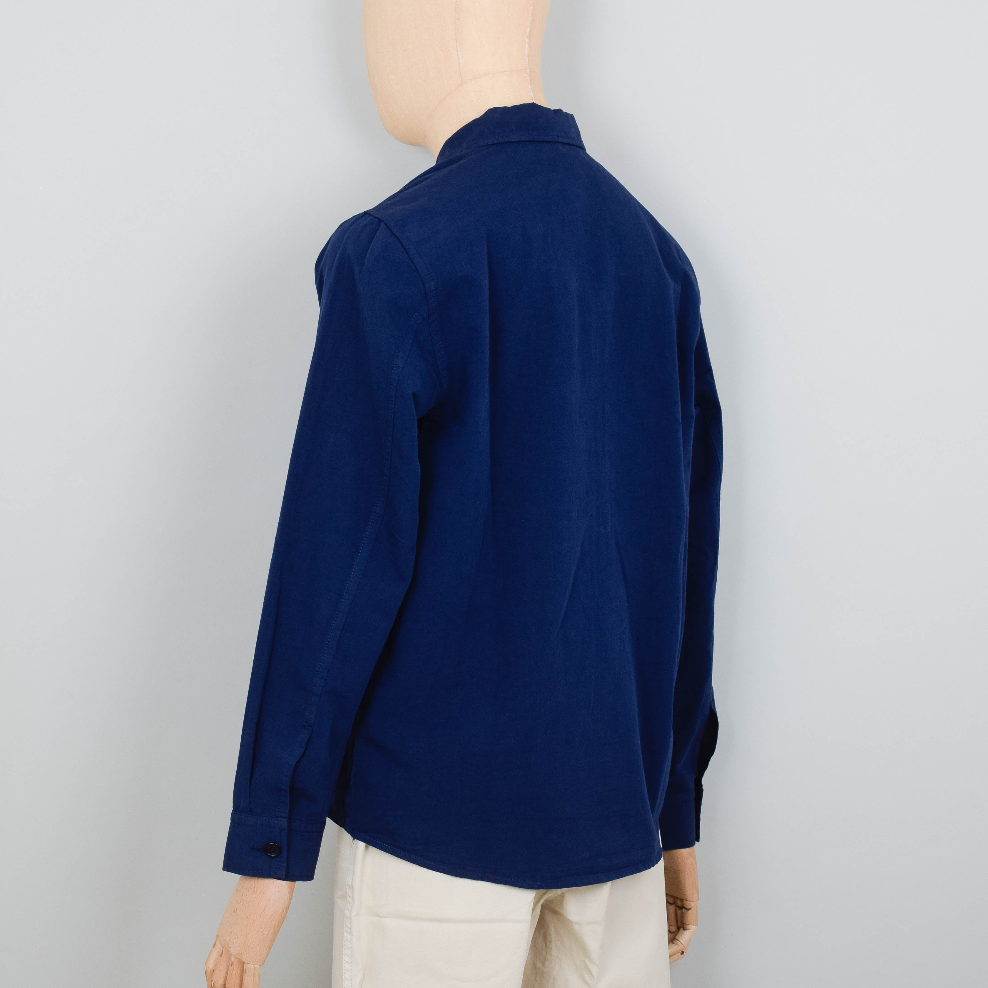 Norse Projects Julian Cotton Linen Jacket - Navy