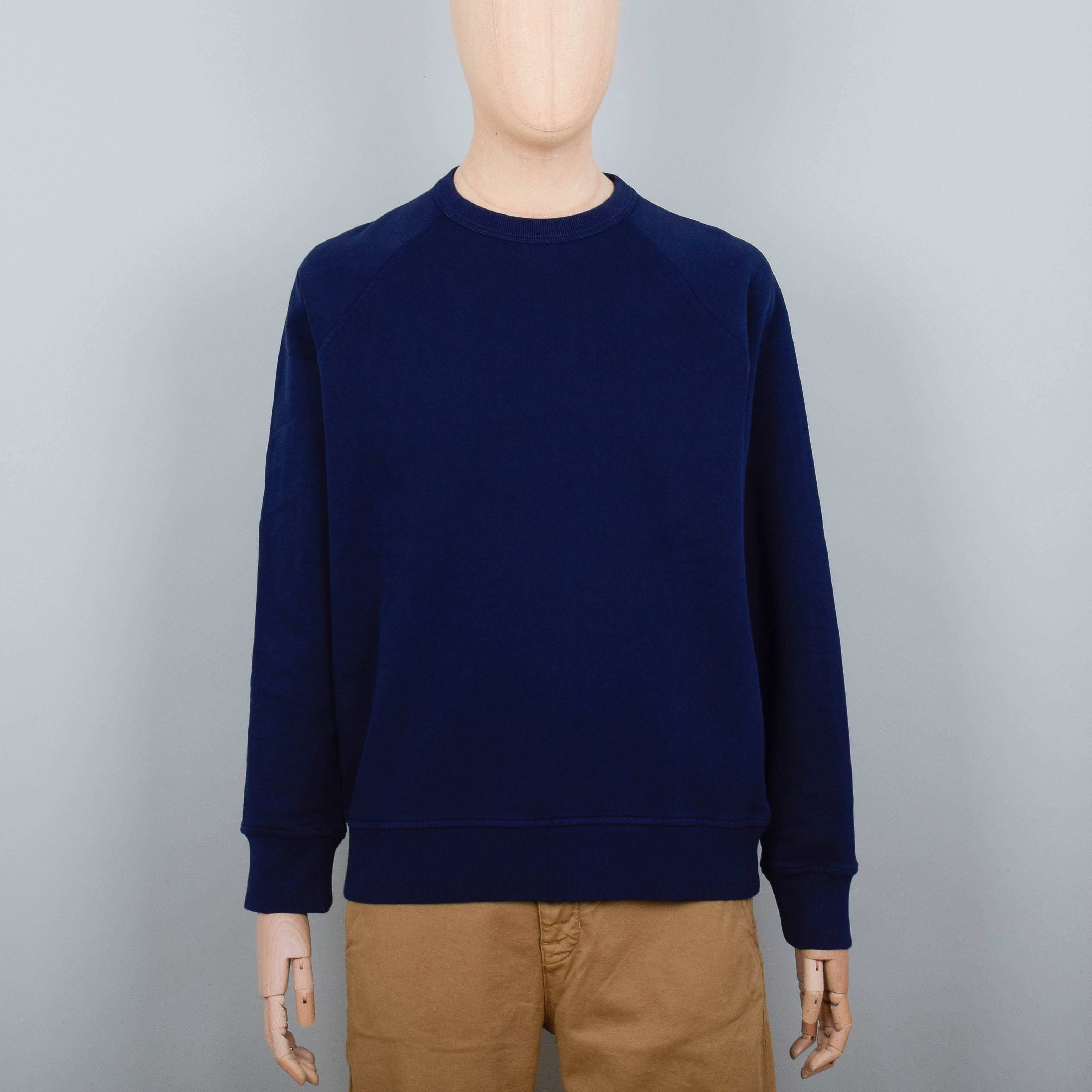 YMC Schrank Raglan Sweatshirt - Navy