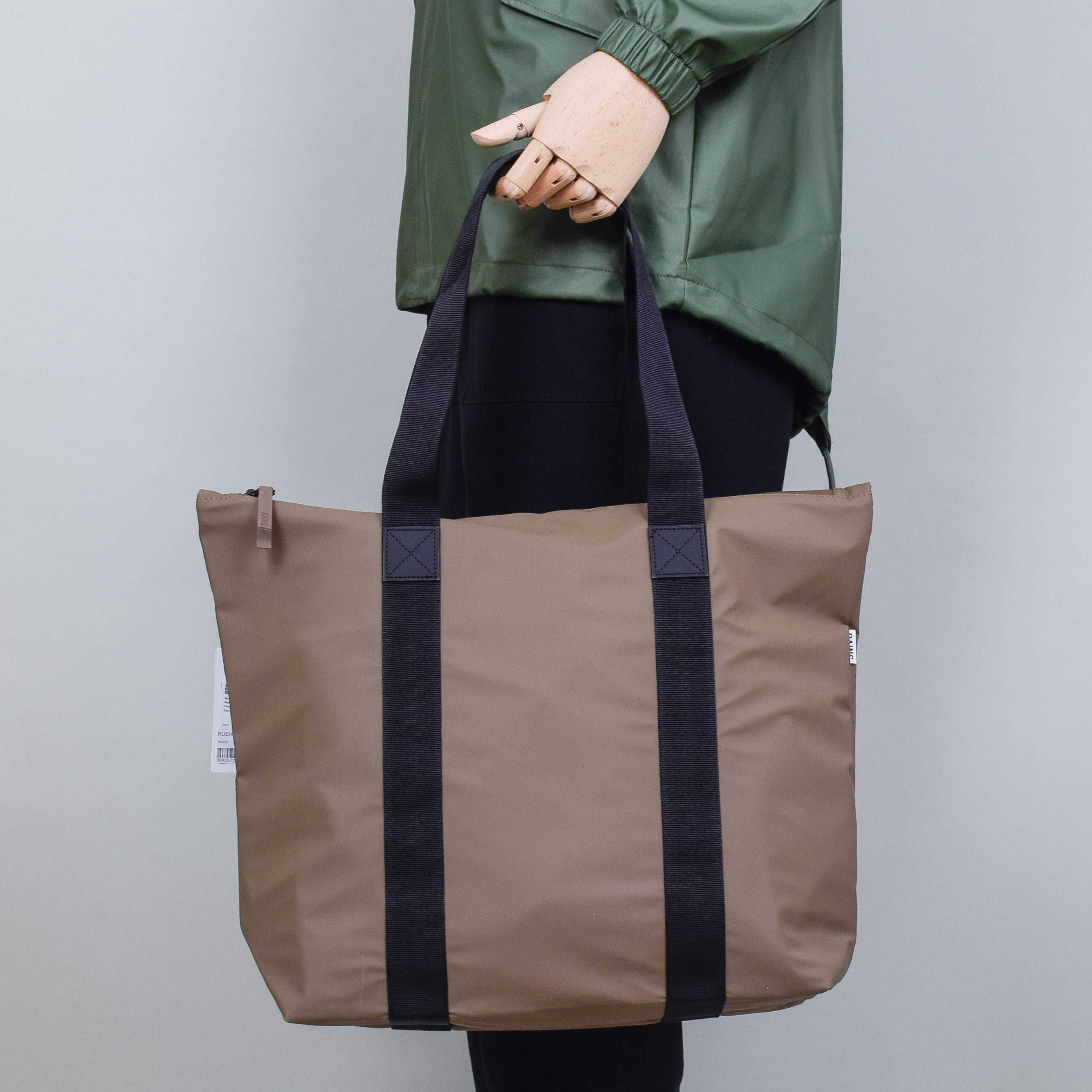 Rains Tote Bag Rush - Wood