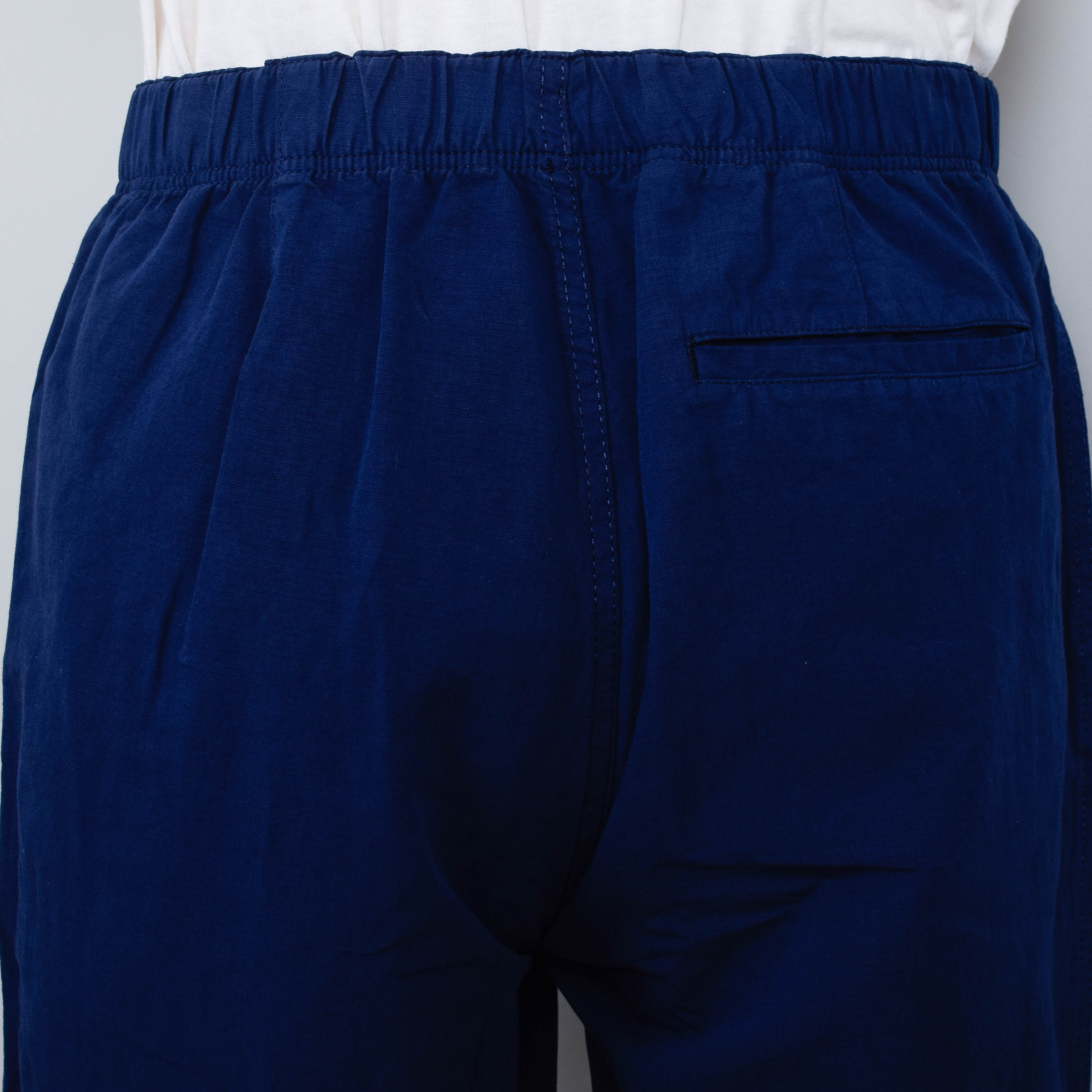 Norse Projects Ezra Cotton Linen Trouser - Navy