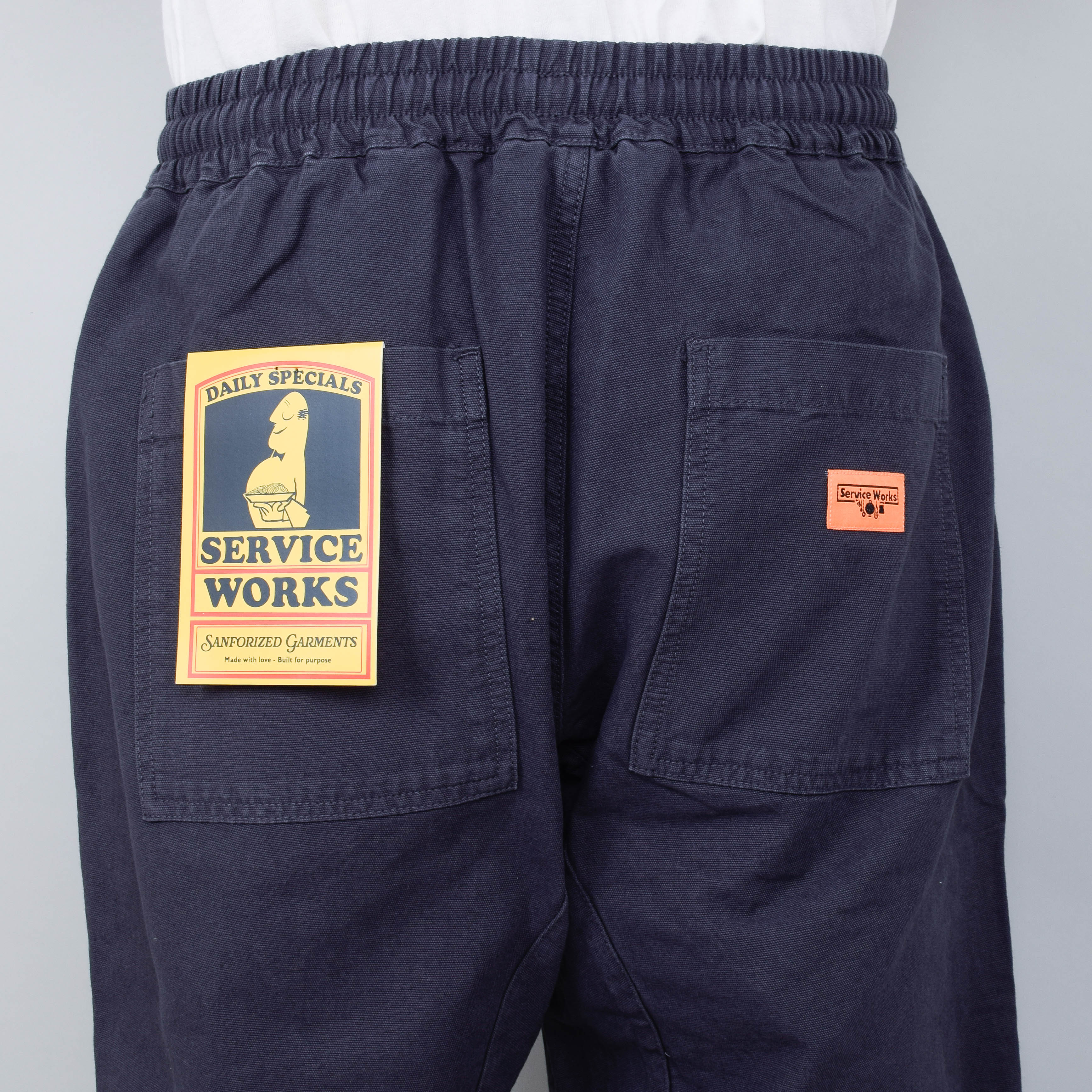 Service Works Classic Canvas Chef Pants - Grey