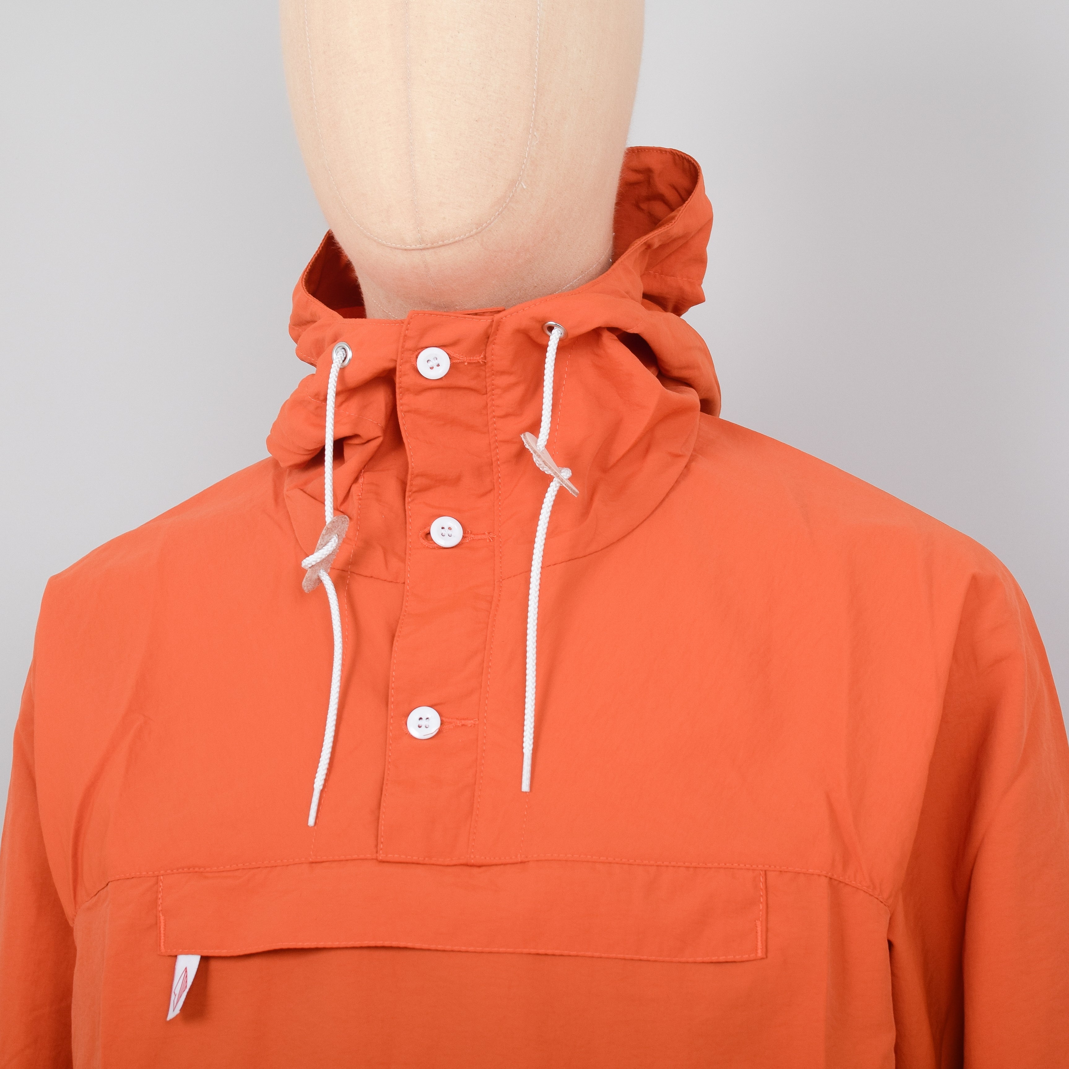 Battenwear Packable Anorak - Orange