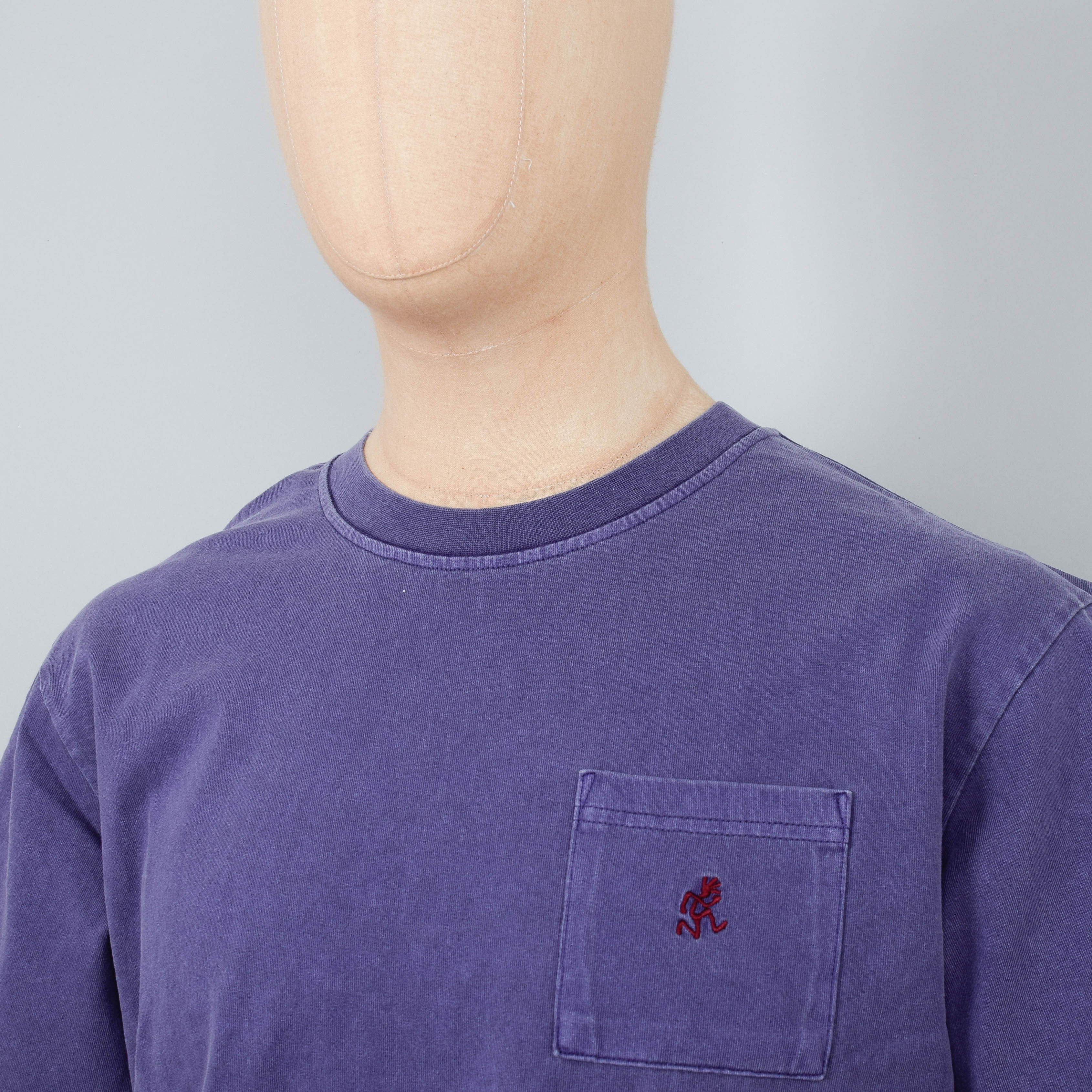 Gramicci One Point Tee - Purple Pigment