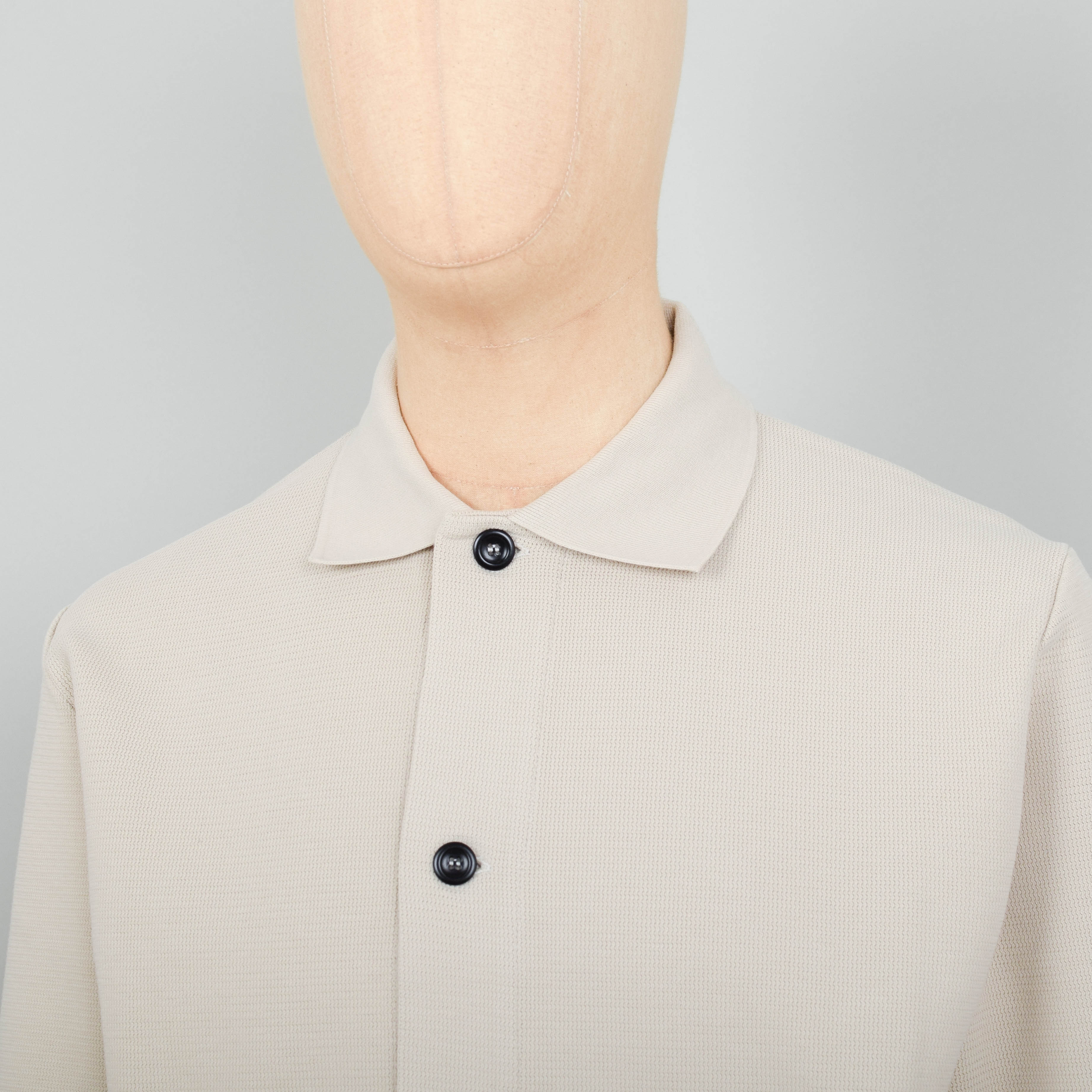 Norse Projects Jorn Textured Overshirt - Oatmeal