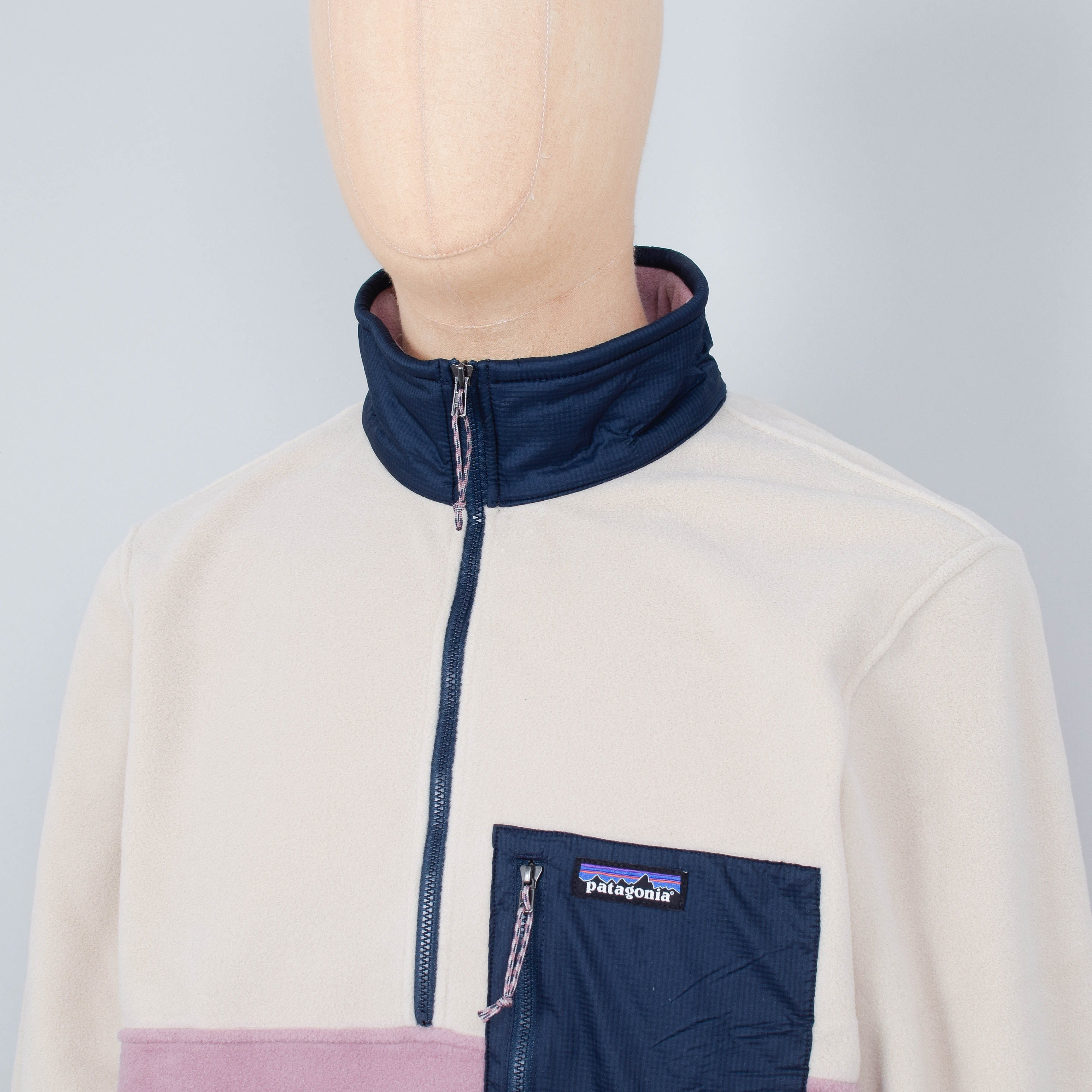 Patagonia Microdini 1/2 Zip Pullover - Evening Mauve