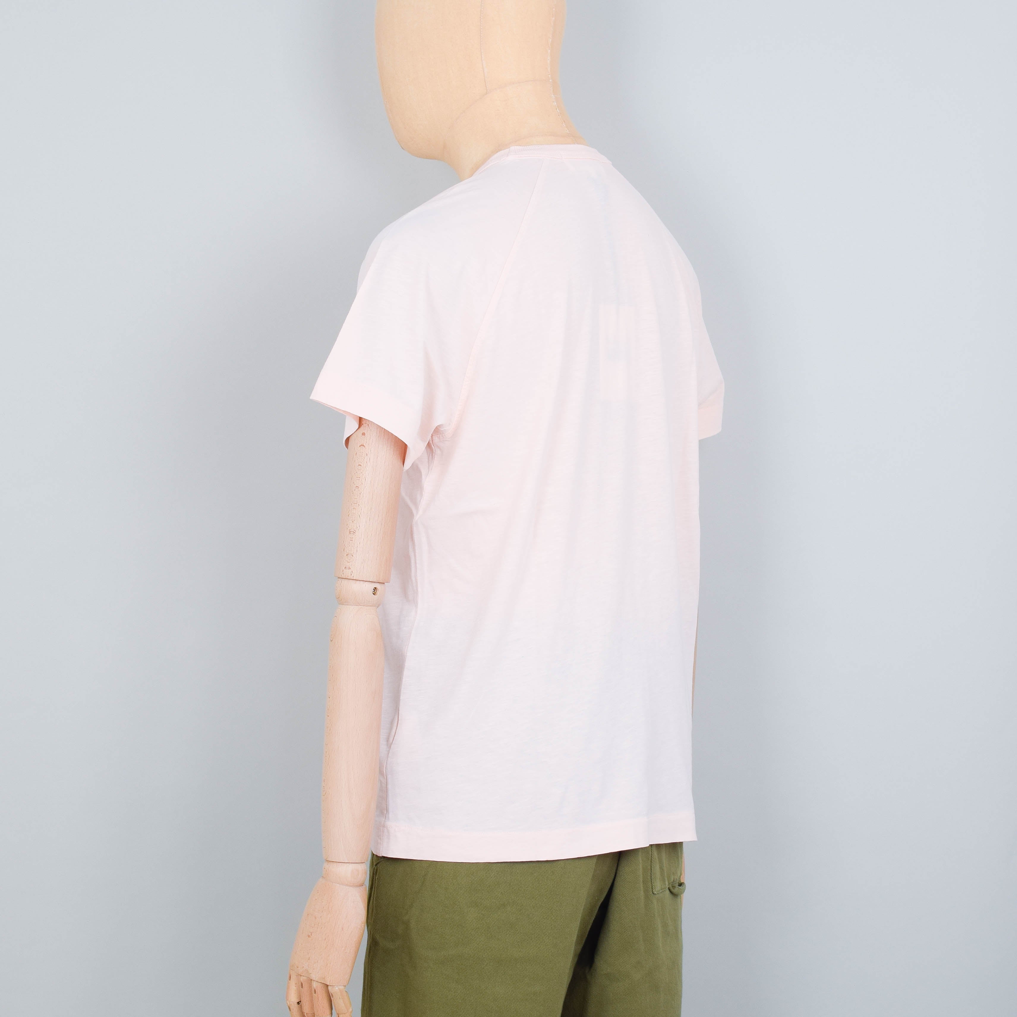 YMC Television Raglan T-Shirt - Pink