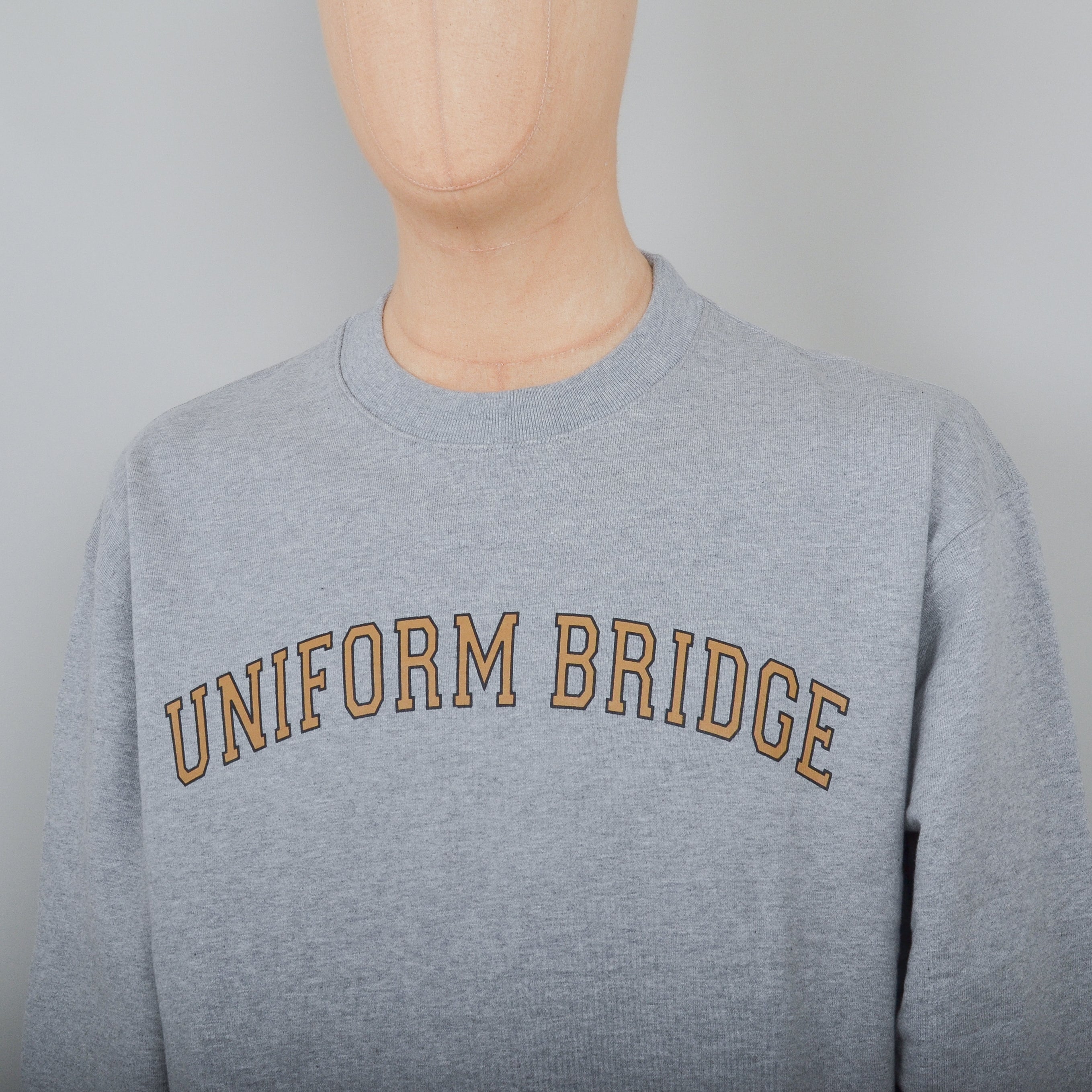 Uniform Bridge Arch Logo Sweatshirt - Grey