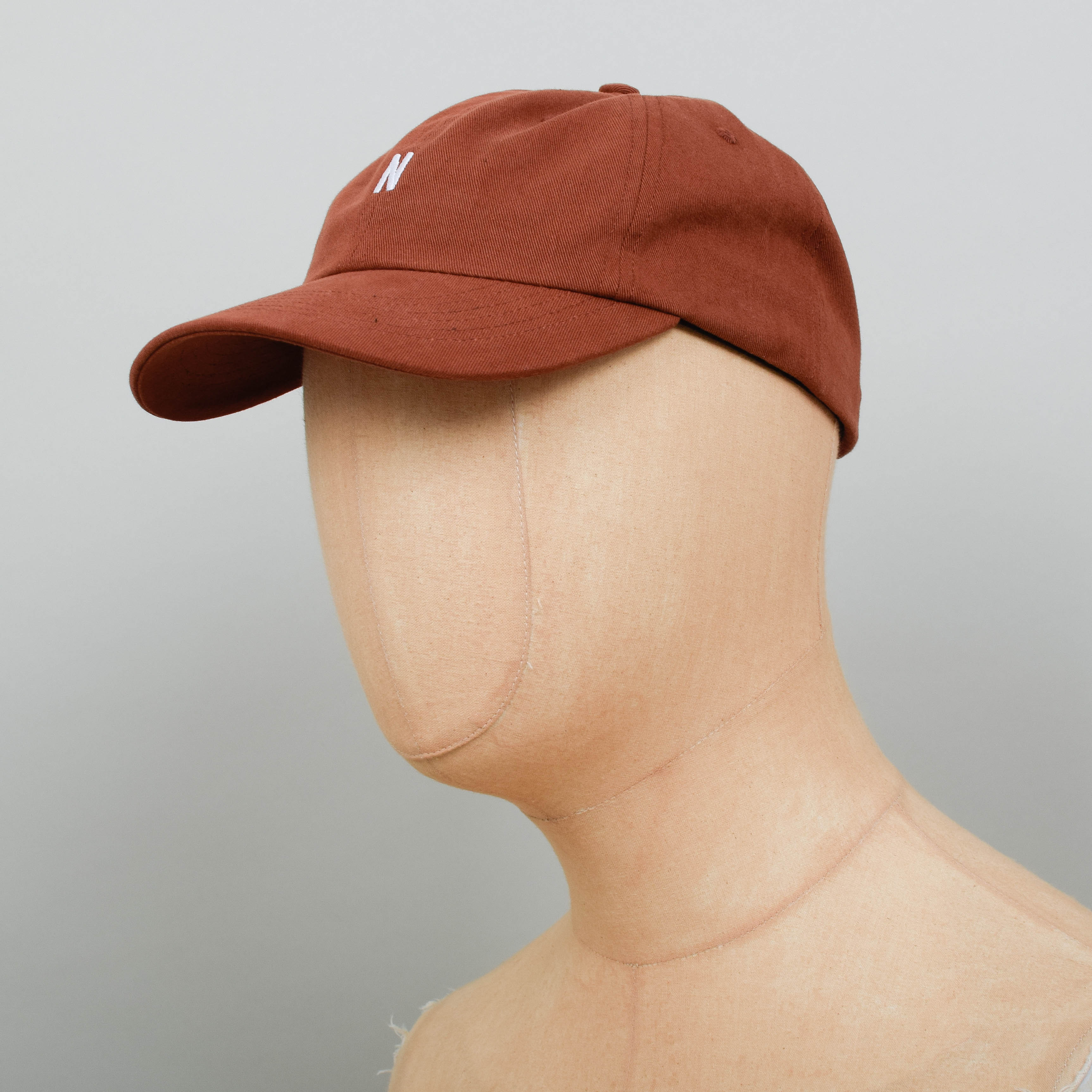 Norse Projects Twill Sports Cap - Burnt Ocher