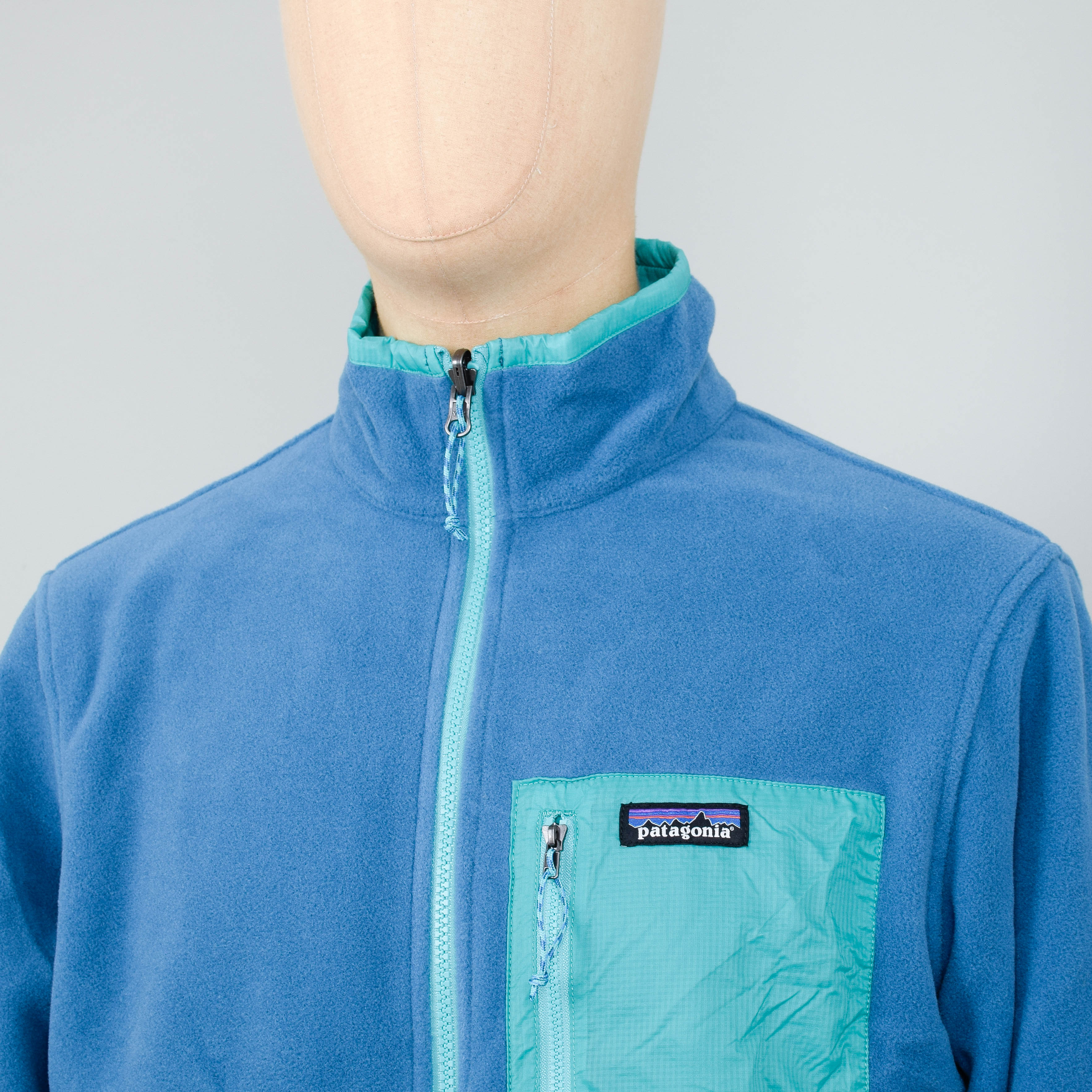 Patagonia Microdini Reversible Jacket - Fresh Teal