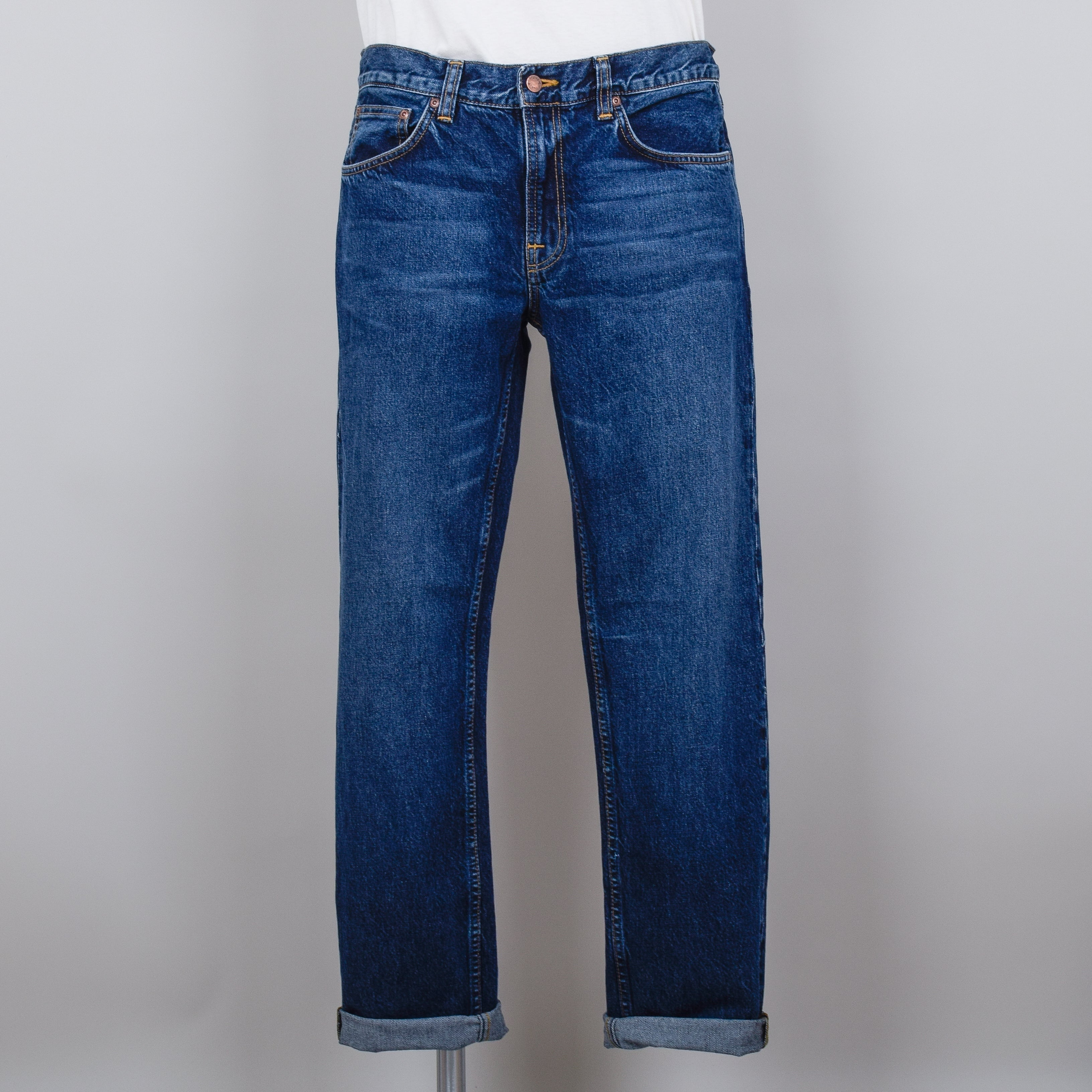 Nudie Jeans Gritty Jackson - Blue Slate