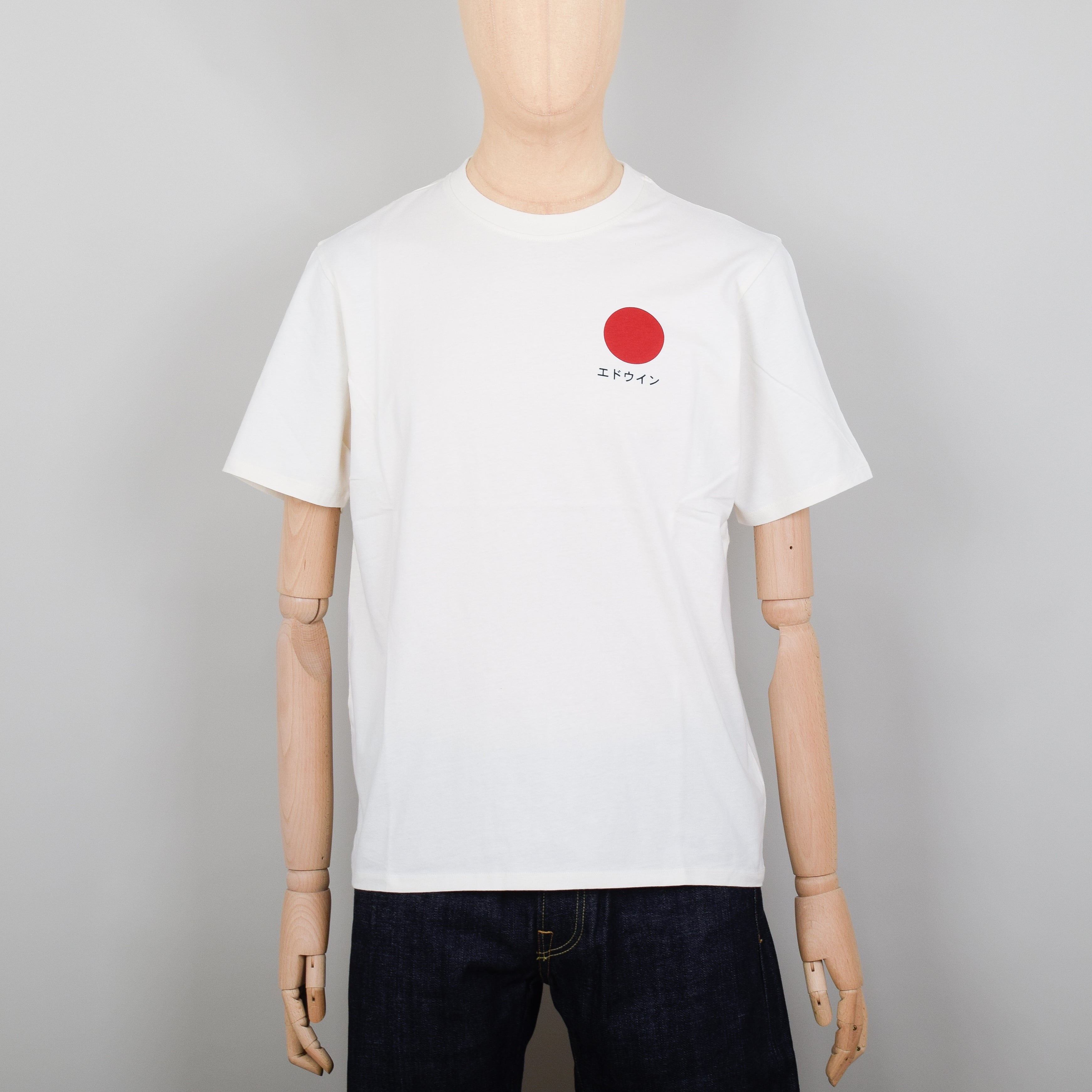 Edwin Japanese Sun T-Shirt - Whisper White