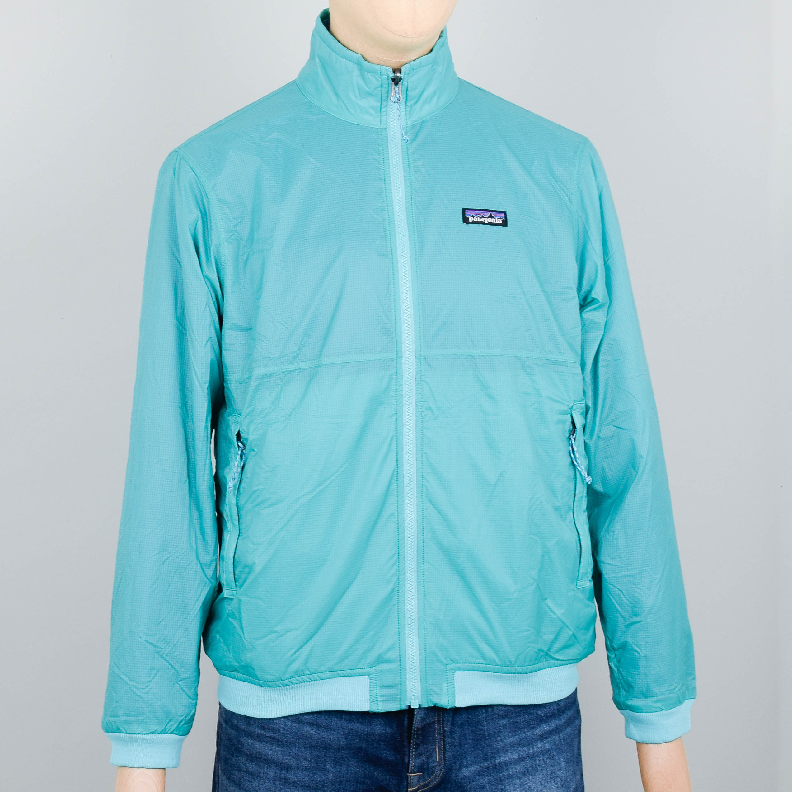 Patagonia Microdini Reversible Jacket - Fresh Teal