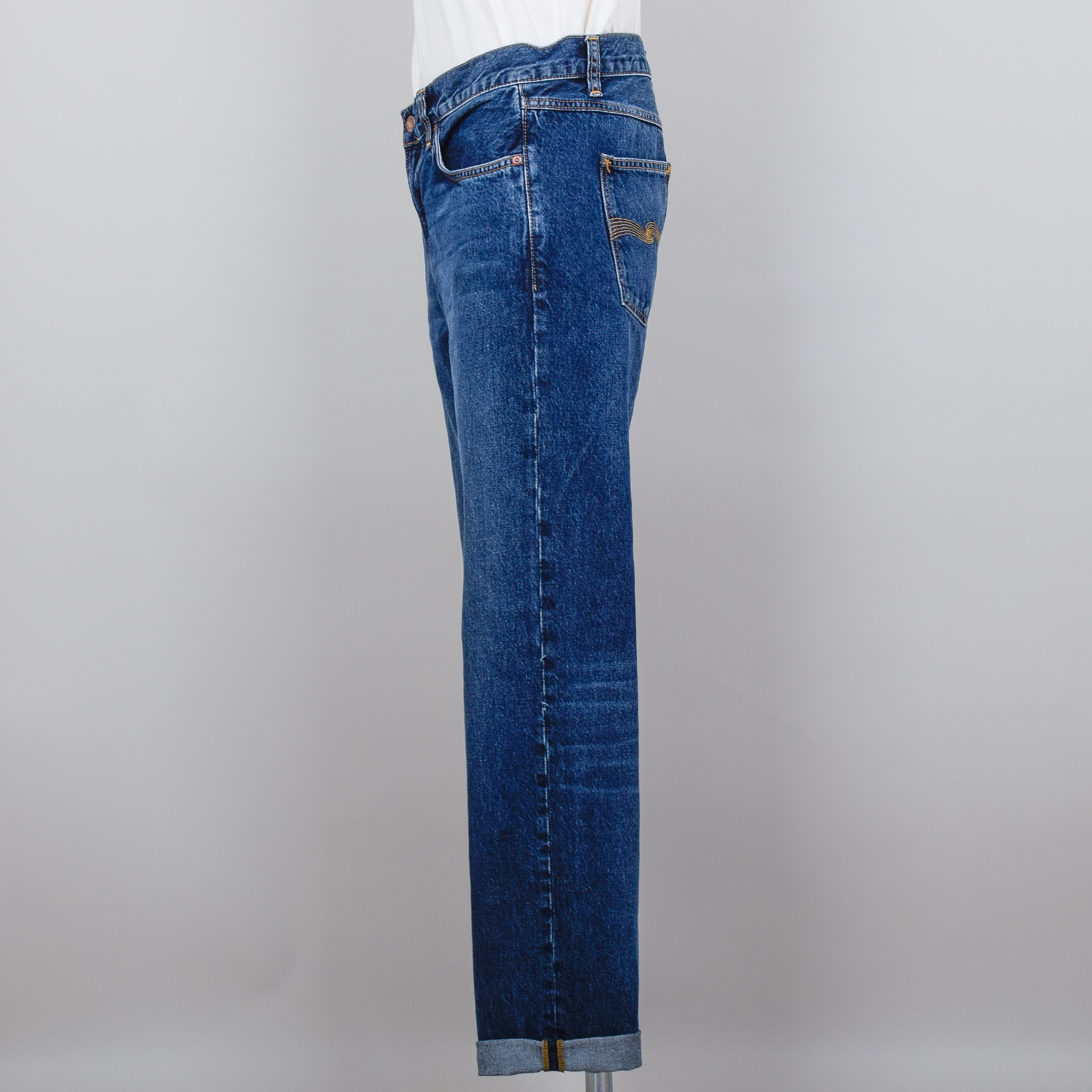 Nudie Jeans Gritty Jackson - Blue Slate