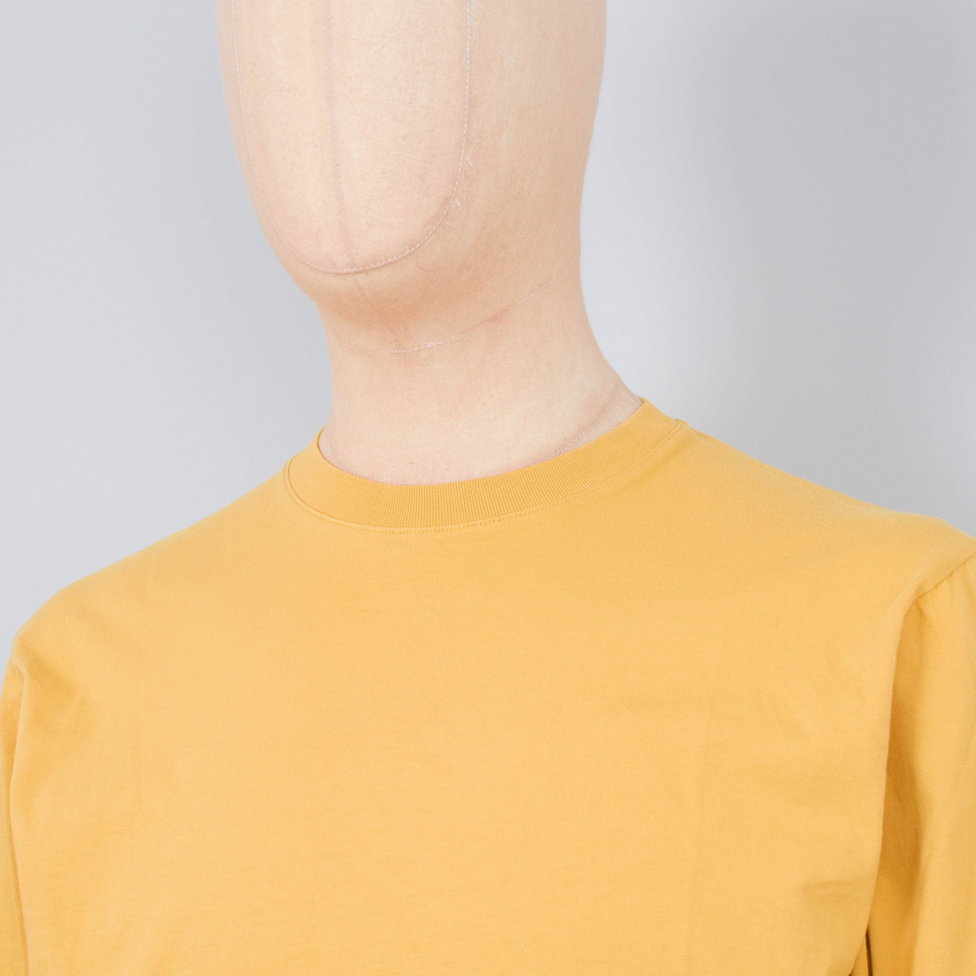 Colorful Standard Oversized Organic LS T-Shirt - Burned Yellow