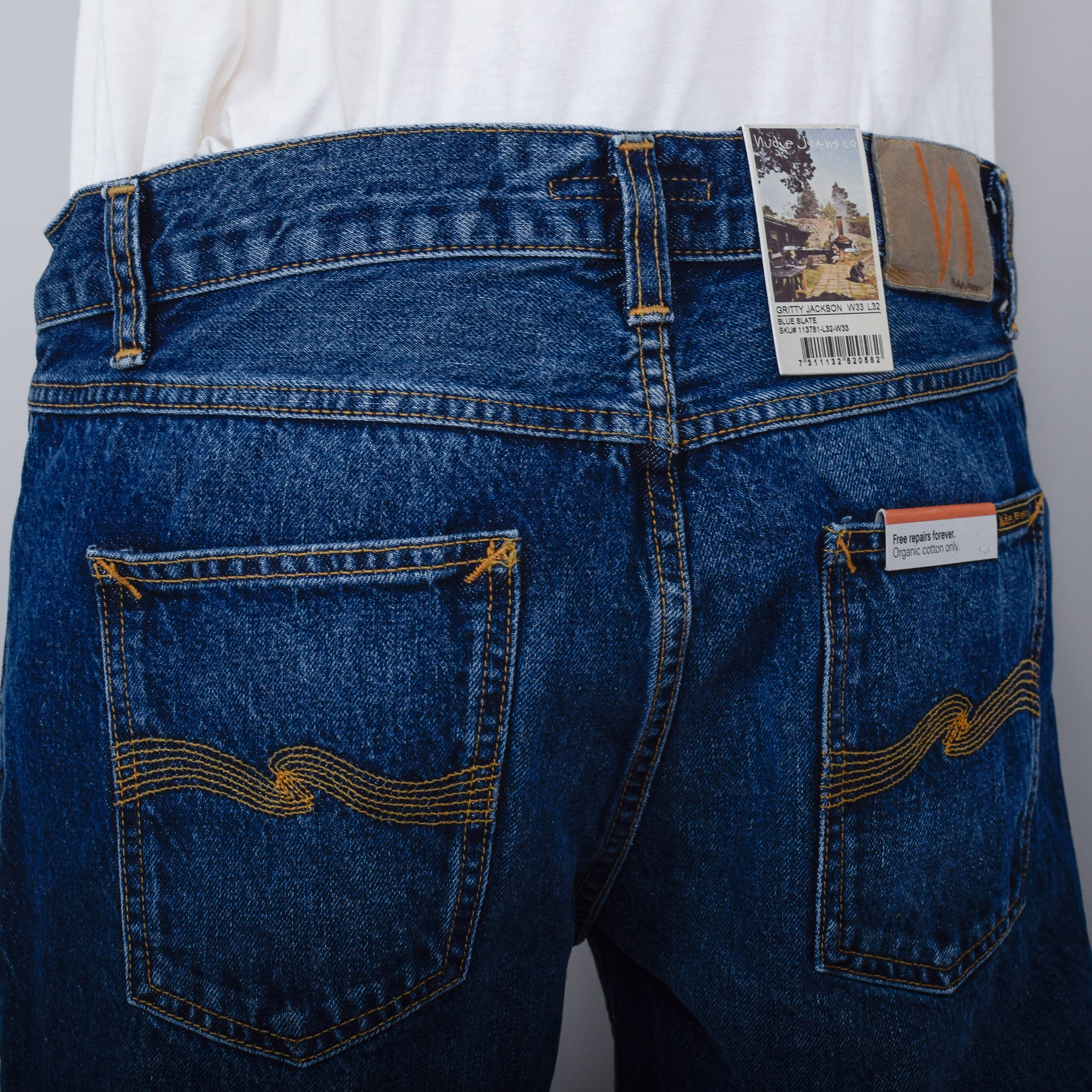 Nudie Jeans Gritty Jackson - Blue Slate