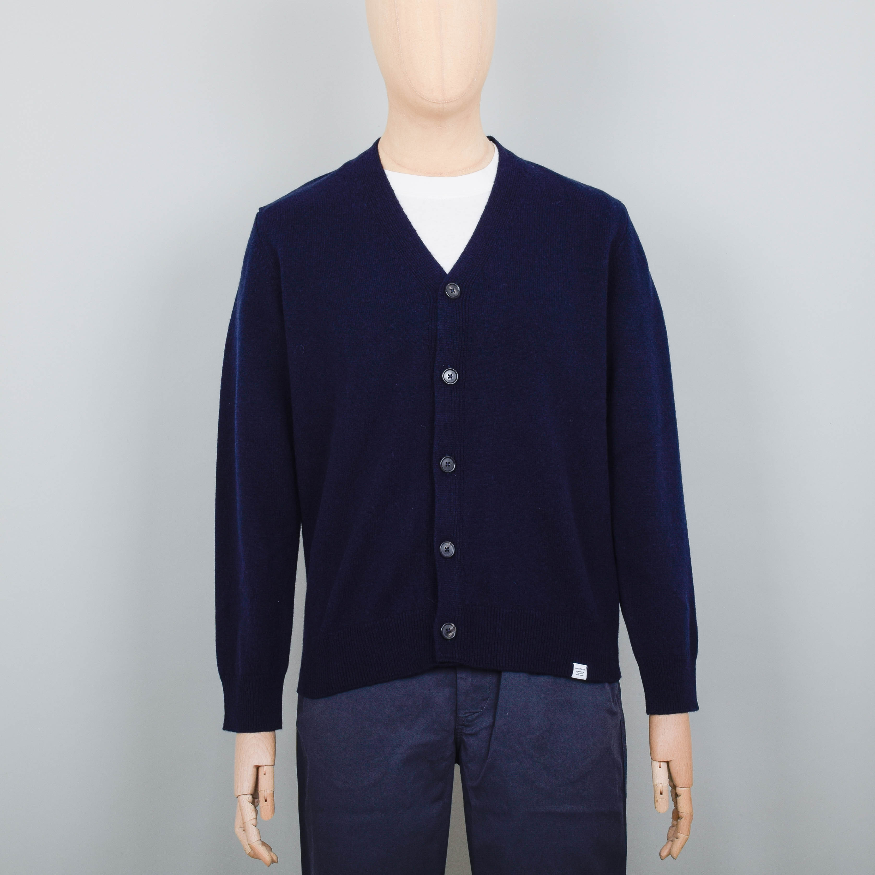 Norse Projects Adam Lambswool - Dark Navy