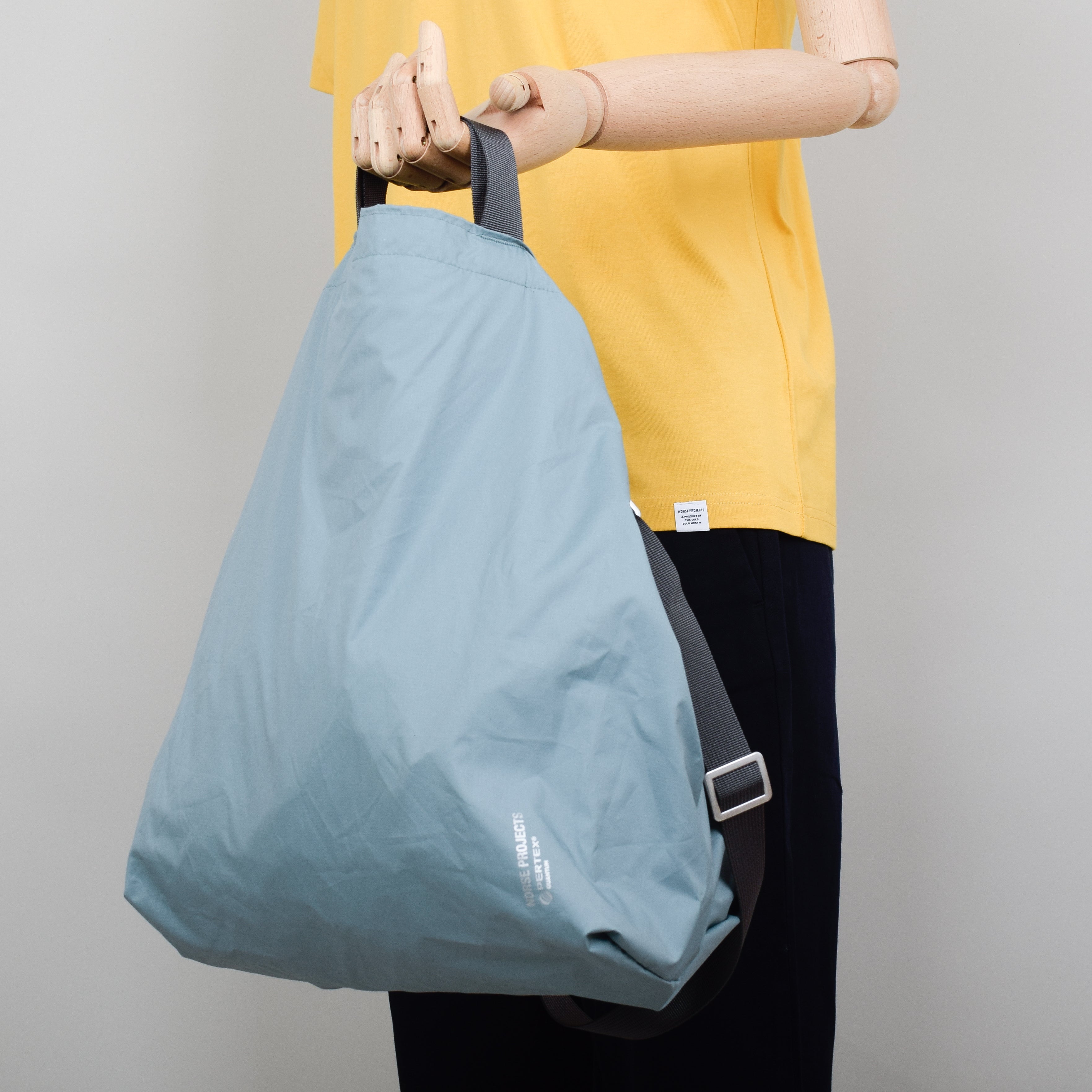 Norse Projects Pertex Quantum Tote - Mineral Blue