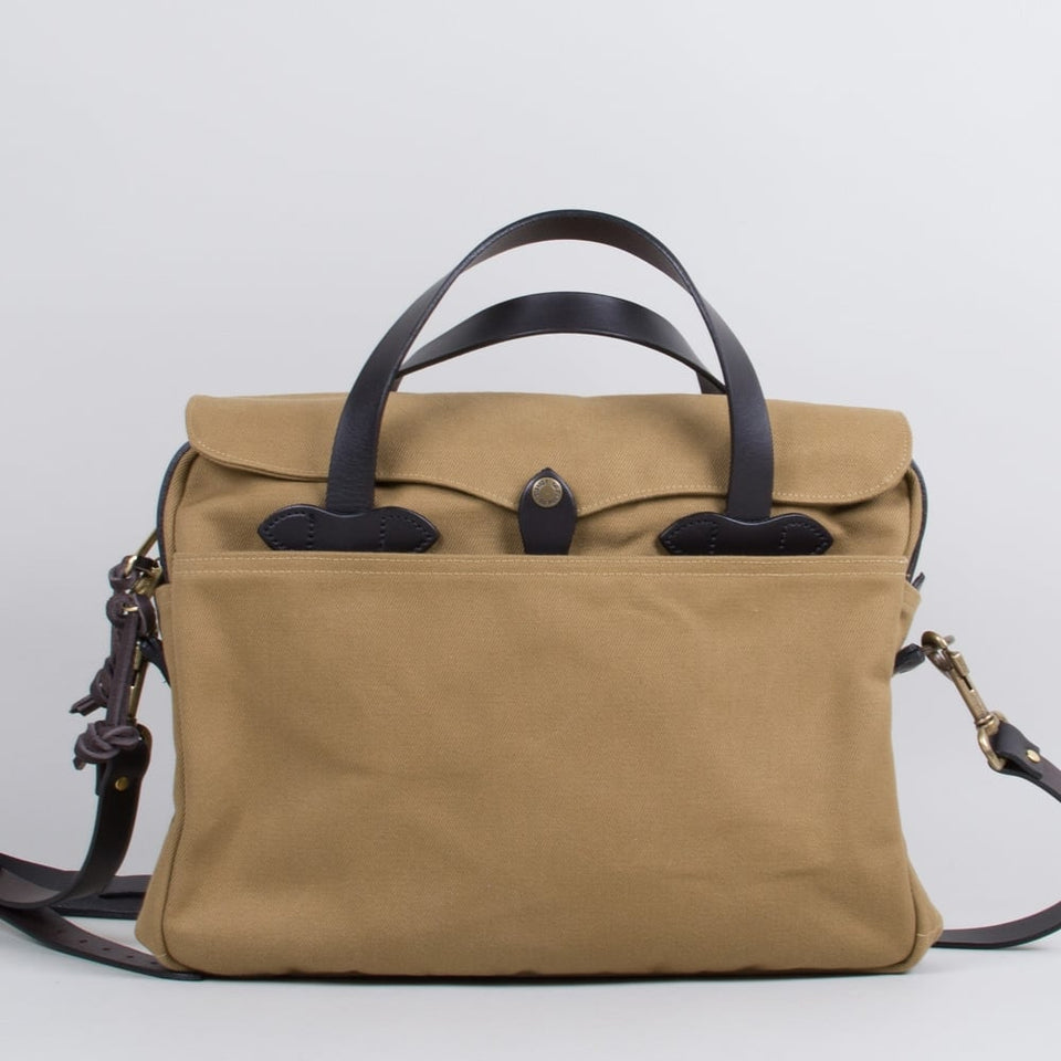 filson original briefcase tan