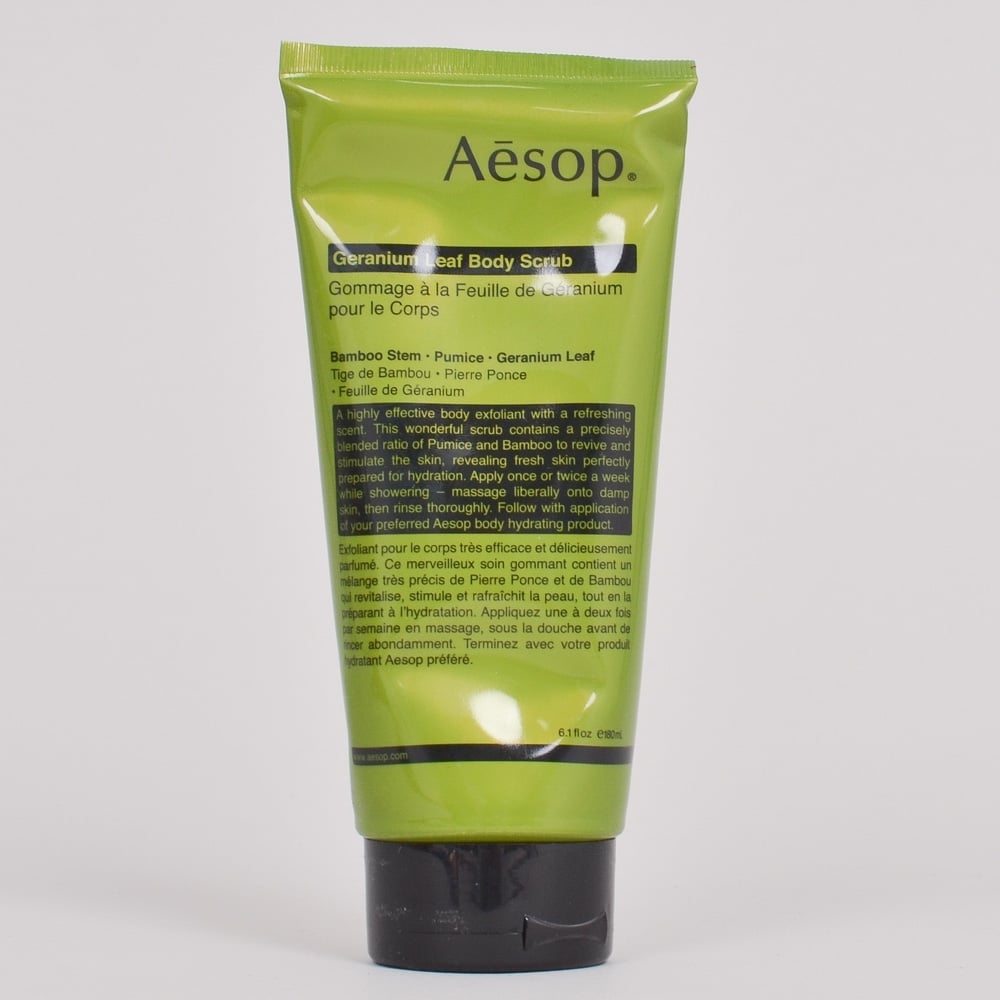 Aesop Geranium Leaf Body Scrub 180ml