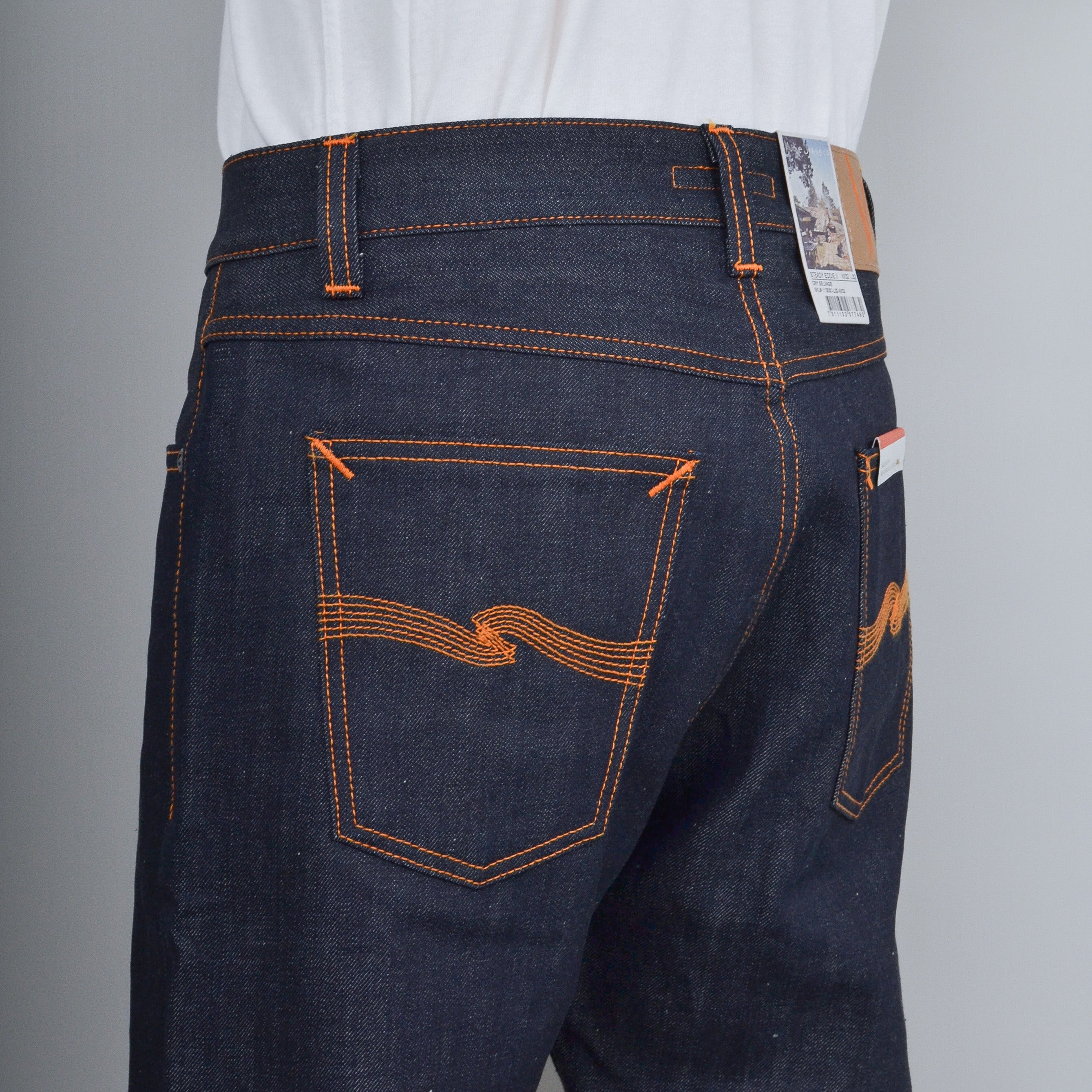 Nudie Jeans Steady Eddie II - Dry Japan Selvage