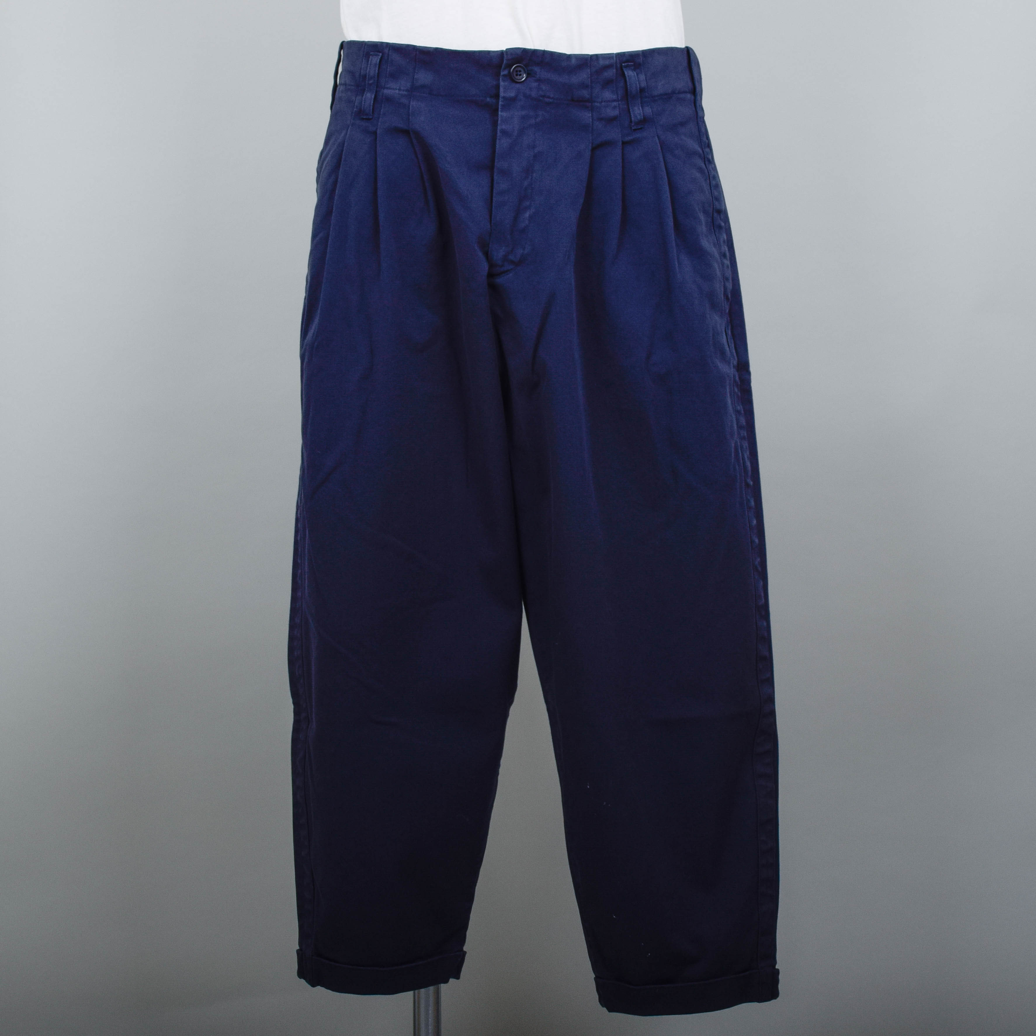 YMC Creole Peg Trouser - Navy